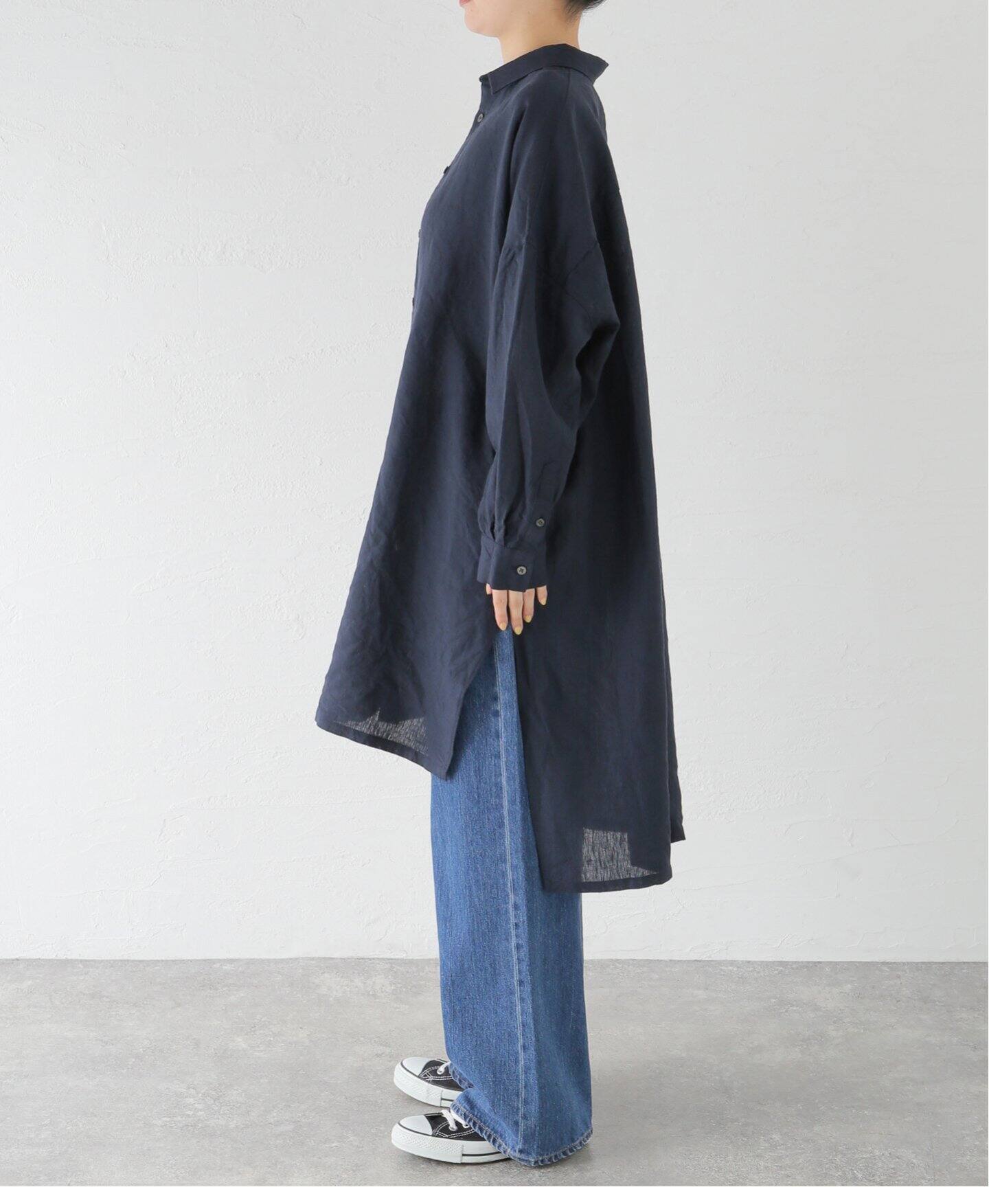 40リネン チュニックシャツ（シャツ／ブラウス）｜journal standard  