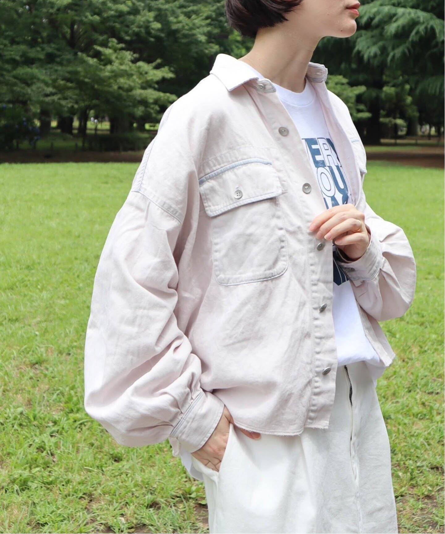 JULY】シャツブルゾン（シャツ／ブラウス）｜journal standard luxe  