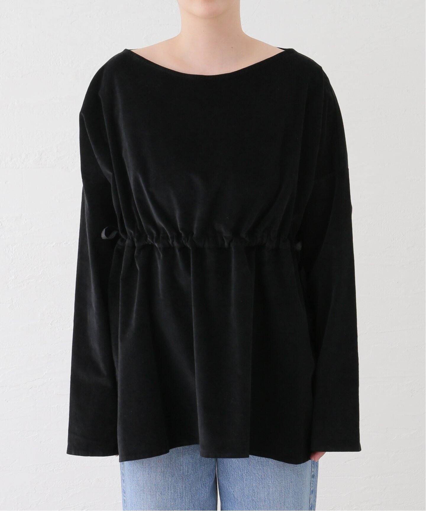 album di famiglia /アルバム ディ ファミリア】DRAWSTRING T-SHIRT V  