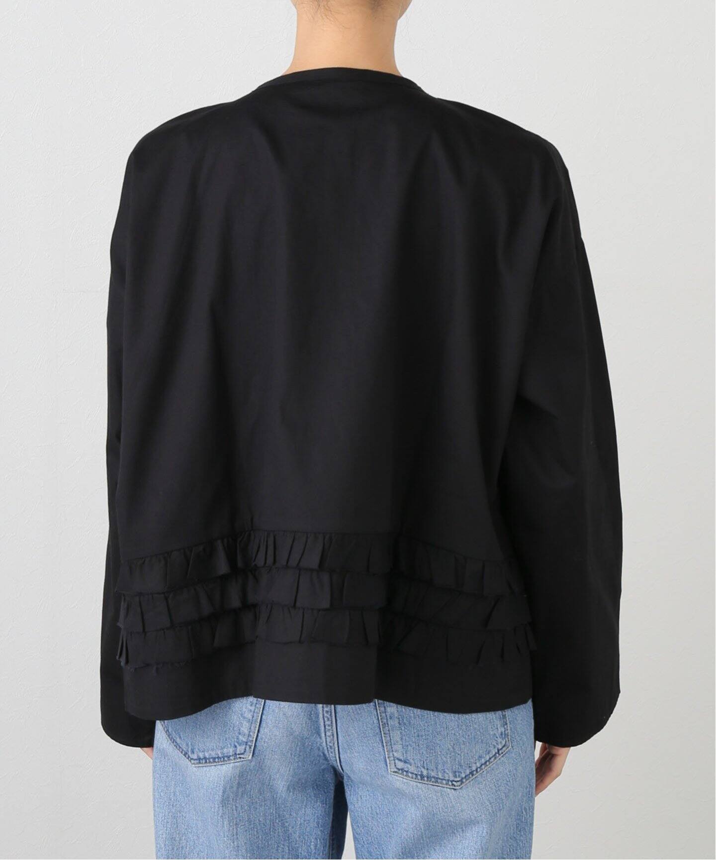 Khadi ＆ Co/カディ&コー】FRILL SHIRT VIA（シャツ／ブラウス  