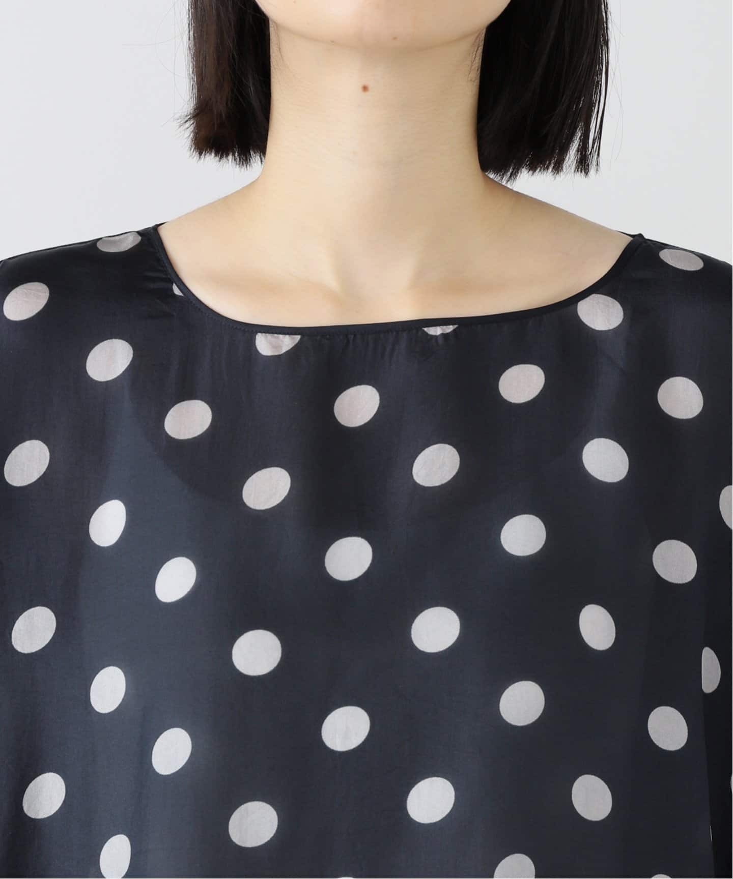 ジャーナルスタンダードラックス | SOIL（ソイル） ドットオールインワン SOIL】 80s COTTON VOILE DOT PRINT WIDE EAS（その他パンツ