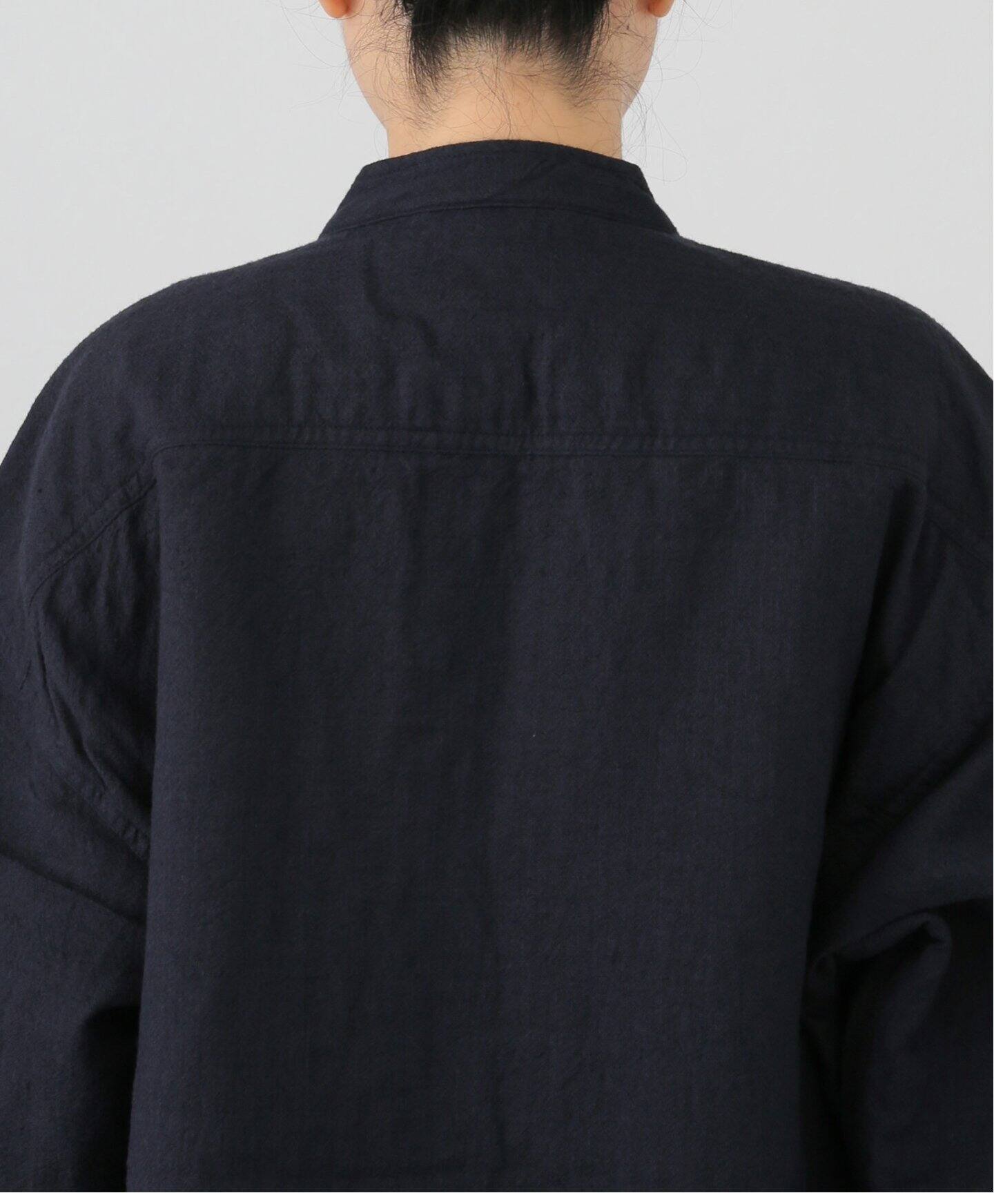 maison de soil homme/メゾン ド ソイル オム】 BOILED WOOL SHIRT J 