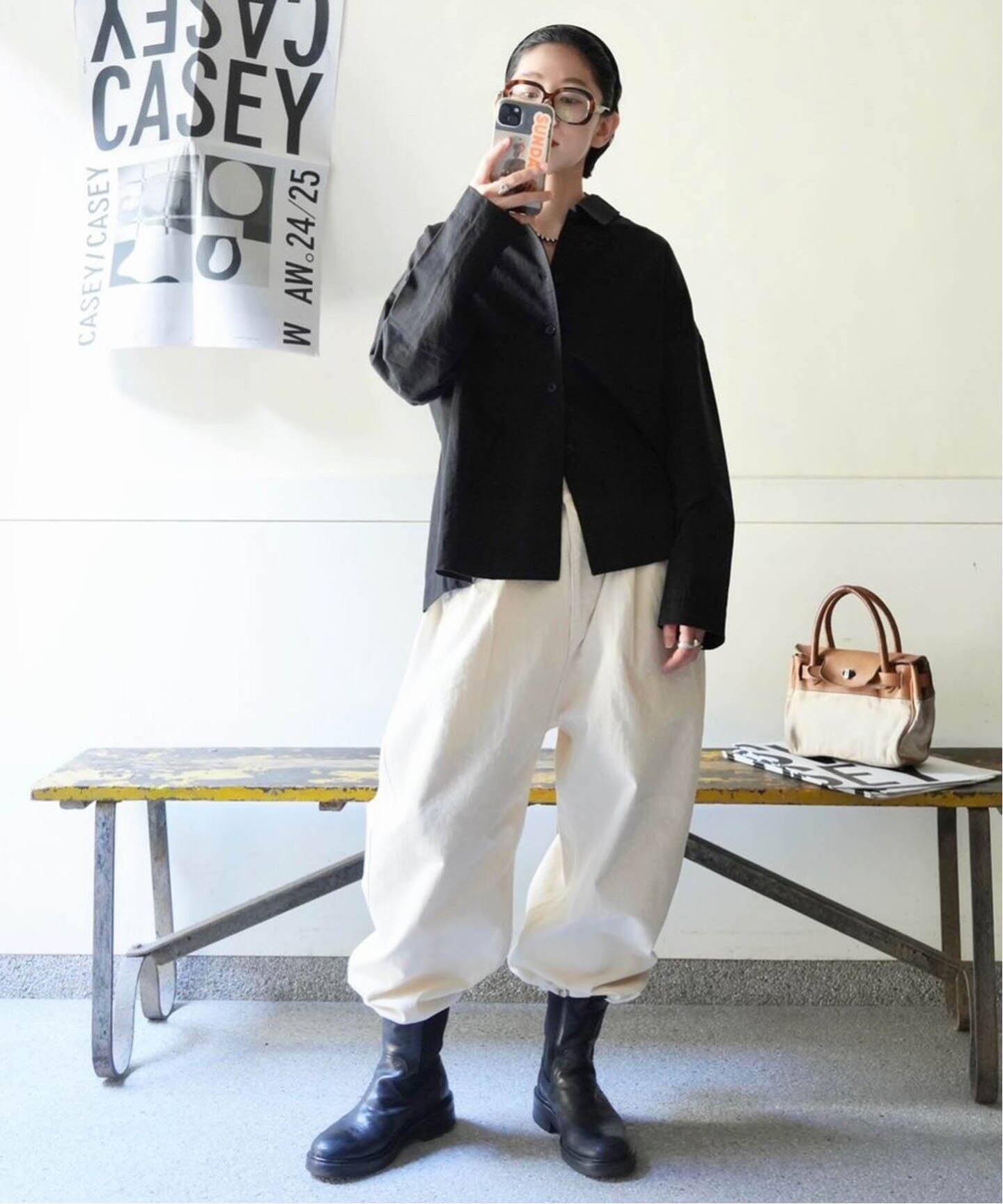 CASEY CASEY / ケイシー・ケイシー】JULIETTE SHIRT（シャツ／ブラウス 