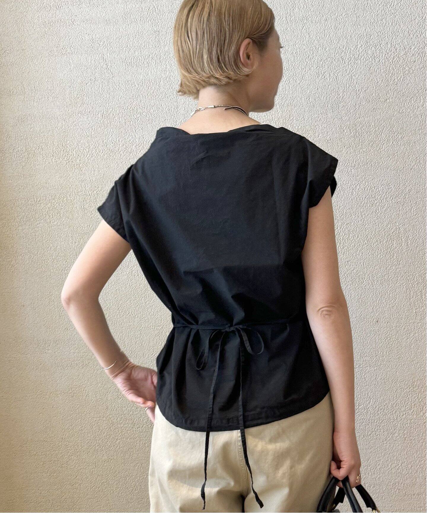 BARENA 売れ筋商品|||バレナ Tシャツ トップス レディース T-shirts Black BARENA /バレナ 】PULL TOP-MARSAL（シャツ／ブラウス
