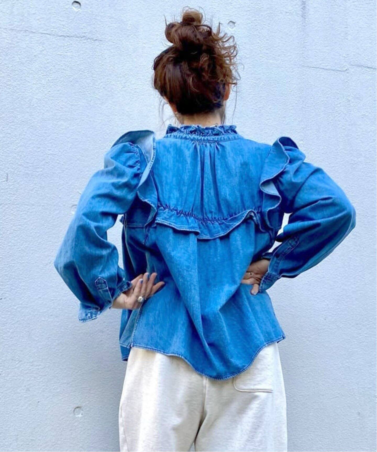 ISABEL ETOILE MARANT イザベルマランフリルブラウス