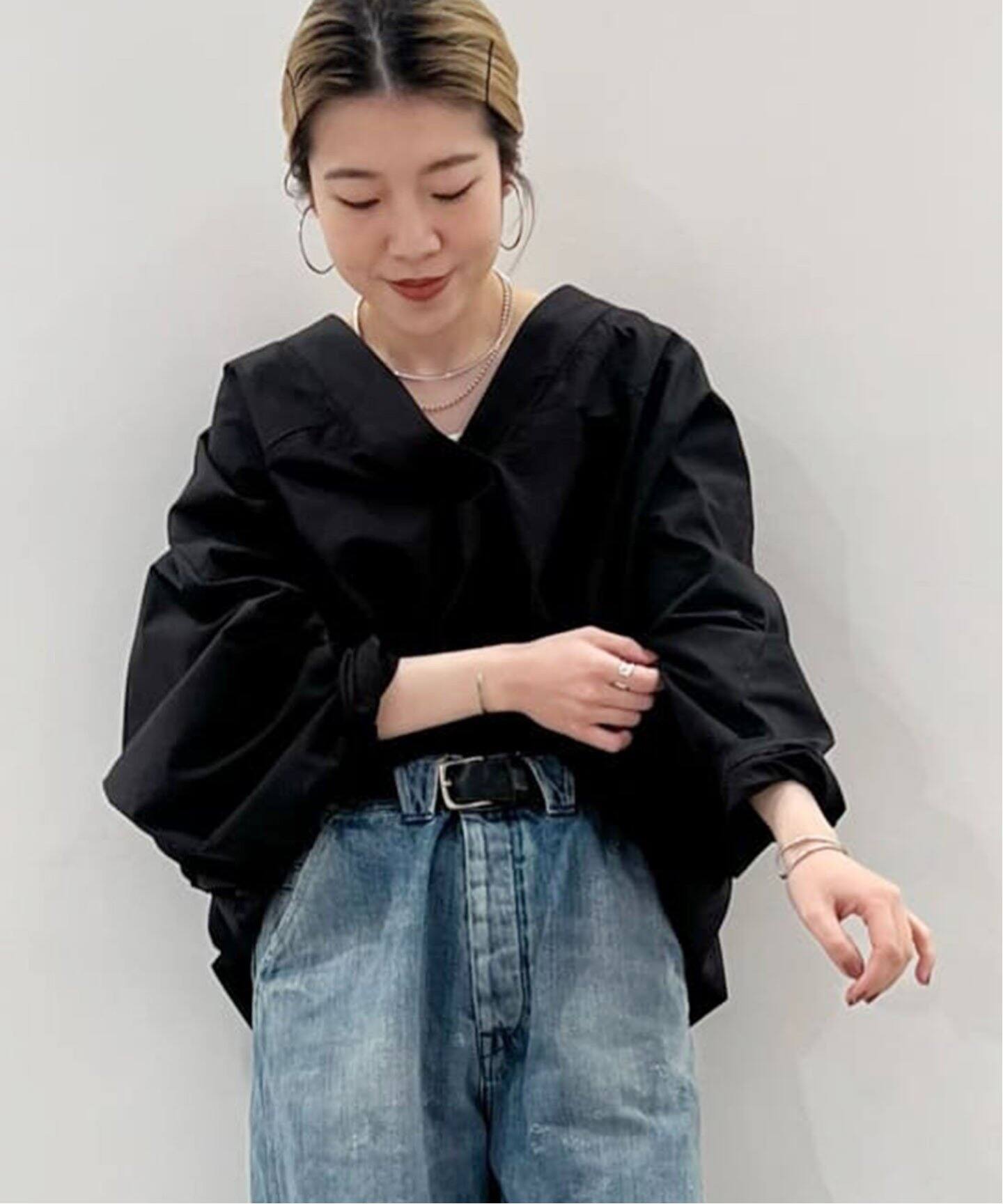 SEEALL / シーオール】V NECK SHIRTS（シャツ／ブラウス）｜journal  