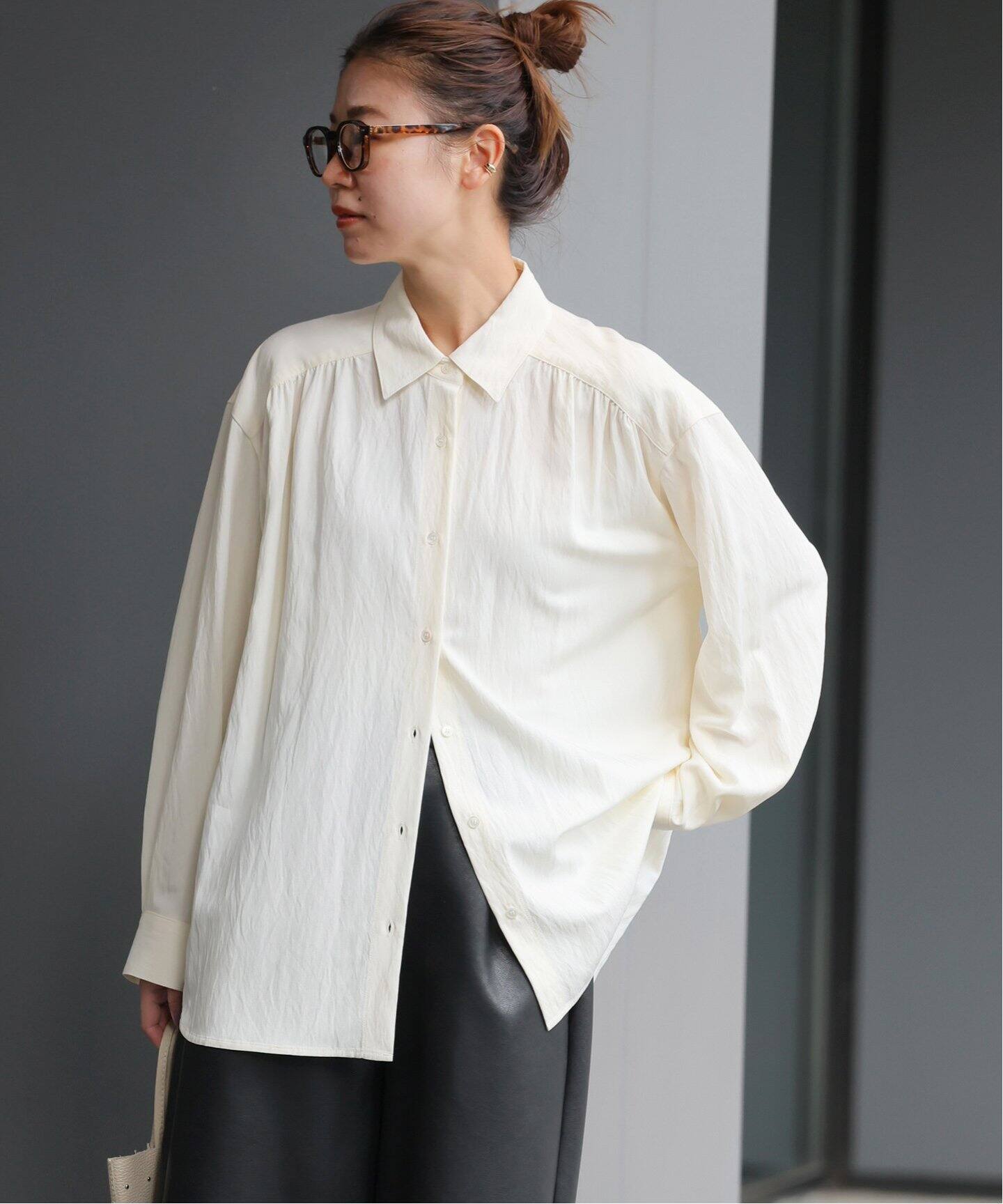 ギャザーシャツ（シャツ／ブラウス）｜JOURNAL STANDARD relume 