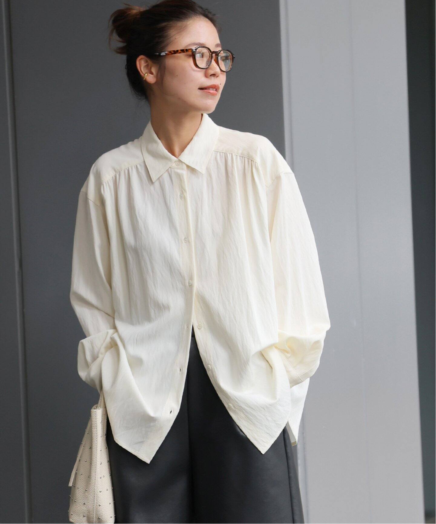 ギャザーシャツ（シャツ／ブラウス）｜JOURNAL STANDARD relume 