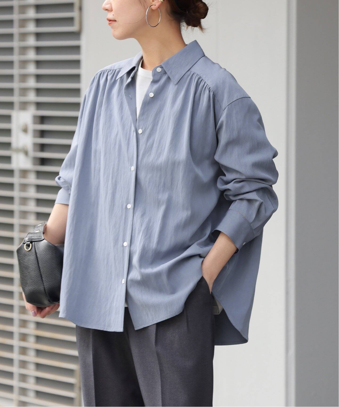 ギャザーシャツ（シャツ／ブラウス）｜JOURNAL STANDARD relume 