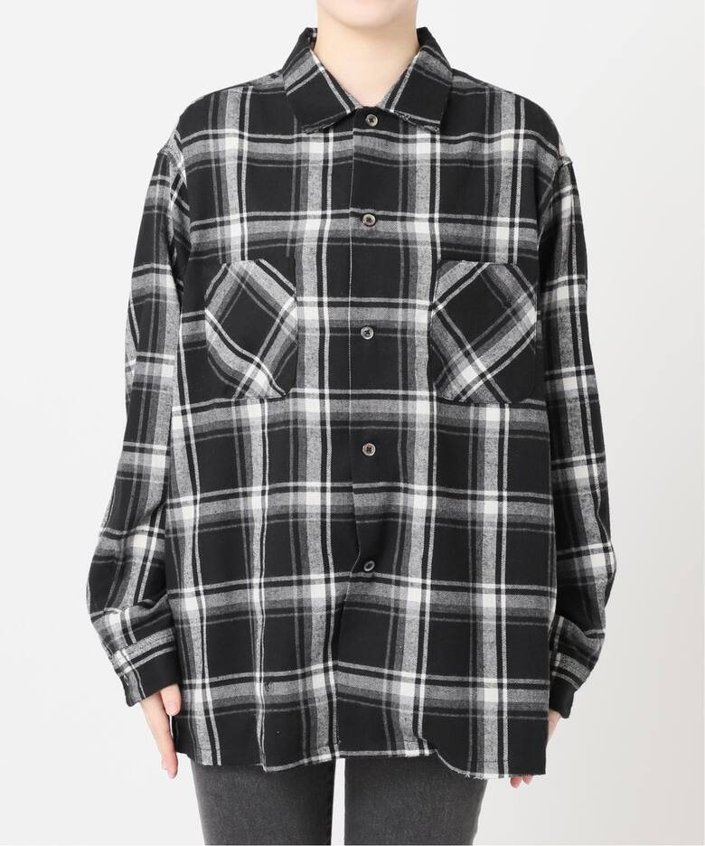 DAN RIVER / ダンリバー】 WORN OUT CHECK BOX SHIRT：シャツ（シャツ 