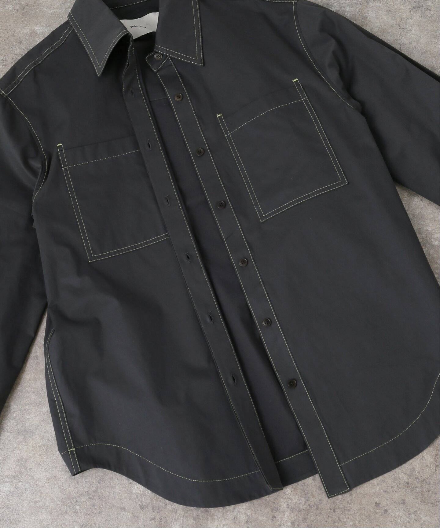 TODAYFUL/トゥデイフル】Stitch Pocket Overshirts：シャツ（シャツ 