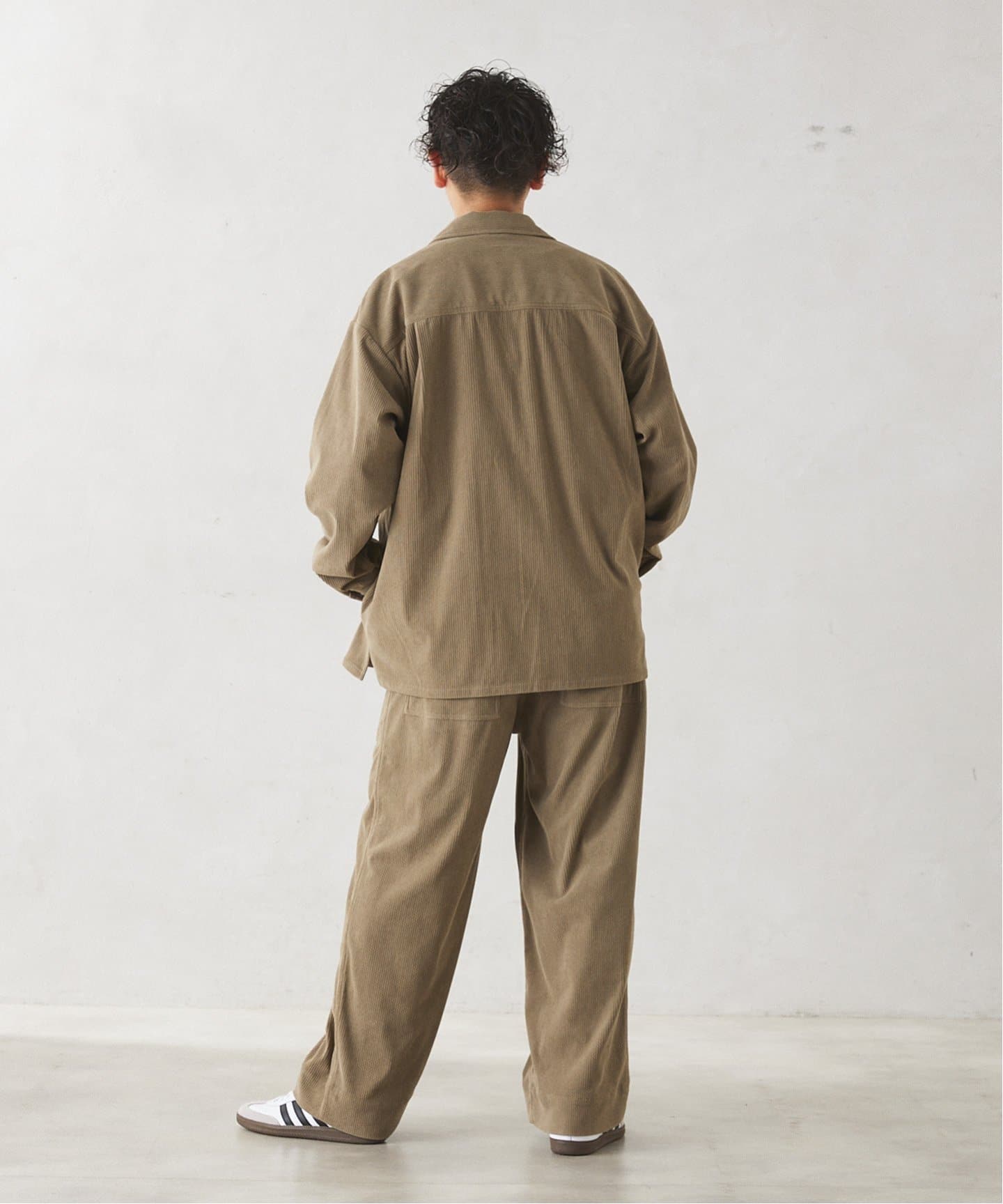 TECH SOLOTEX コーデュロイウォッシャブル CPOシャツジャケット