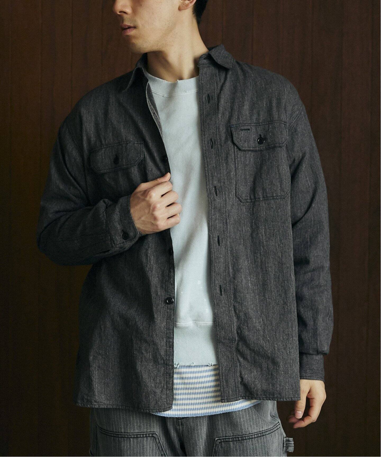 Relume Jeans レリュームジーンズデニムシャツ 長袖シャツ Mサイズ JOURNAL STANDARD relume - JOURNAL STANDARD AMERICAN relume