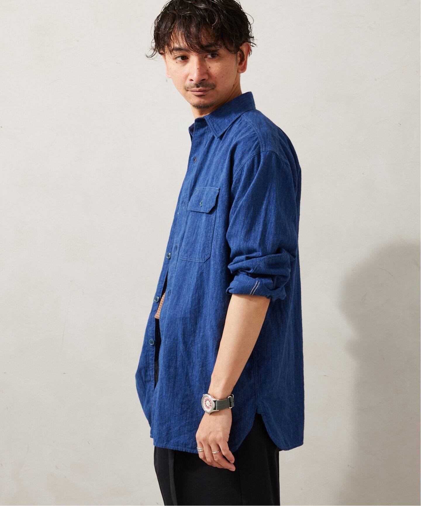 Relume Jeans シャンブレーシャツ（シャツ／ブラウス）｜JOURNAL
