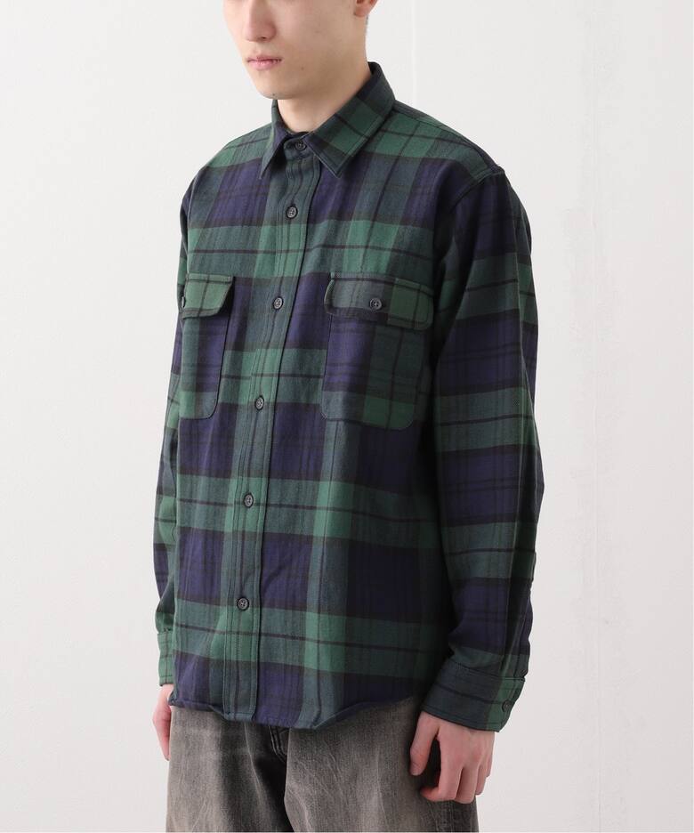 Prentiss / プレンティス 別注 ヘビー ネルチェックシャツ（シャツ 