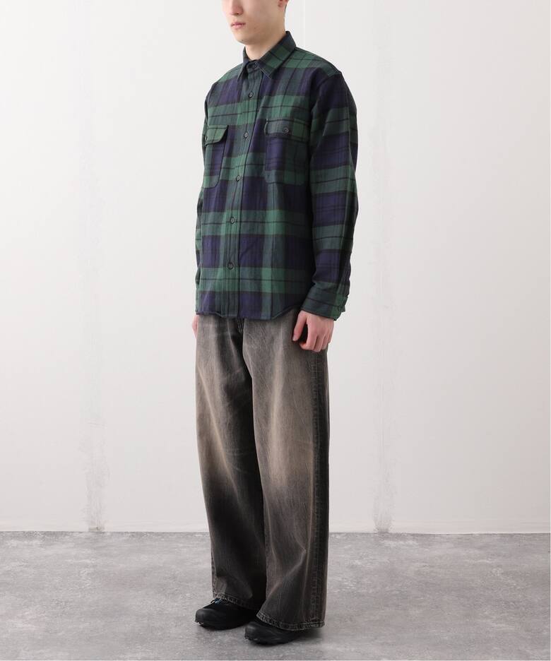 Prentiss / プレンティス 別注 ヘビー ネルチェックシャツ（シャツ 