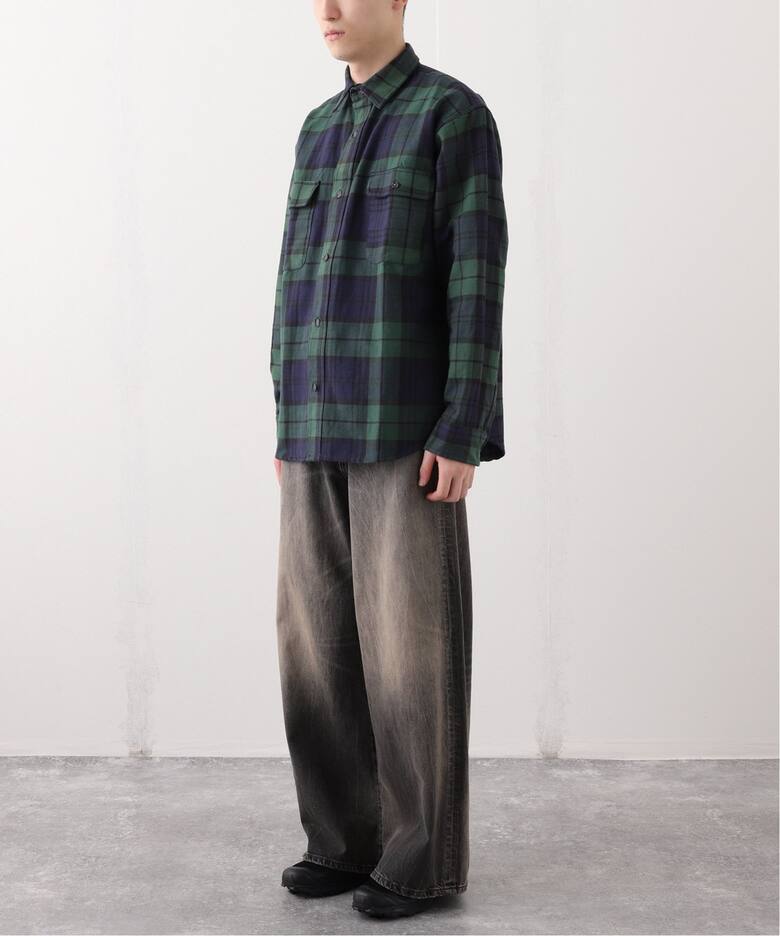 Prentiss / プレンティス 別注 ヘビー ネルチェックシャツ（シャツ 