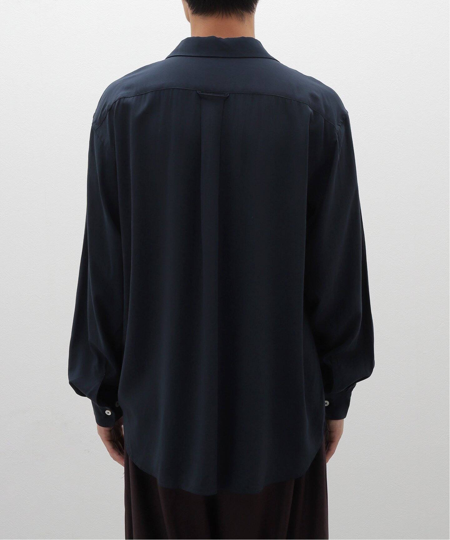 BEDWIN / ベドウィン L/S OPEN COLLAR RAYON SHIRT  