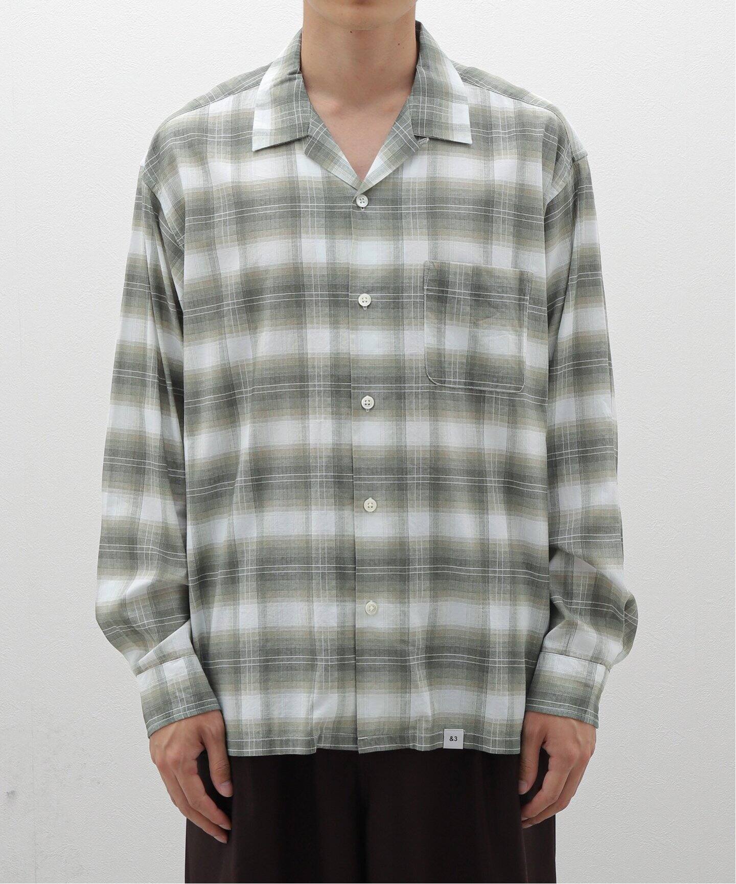 TSY ORIGINAL OMBRE CHECK SHIRTS ろ L 