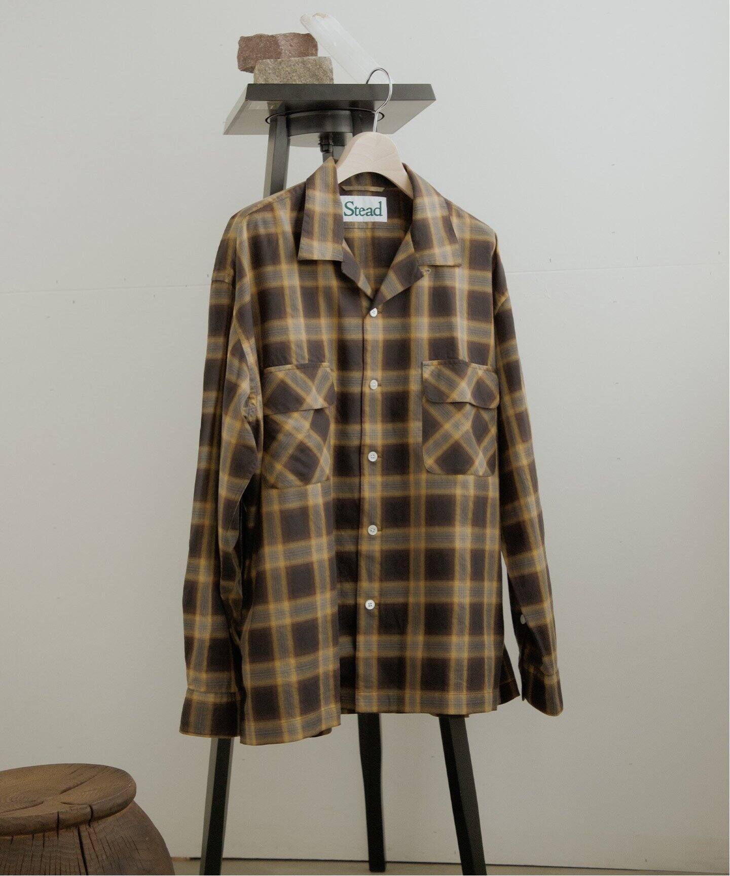 J.S.Homestead / Stead OMBRE OPEN SHIRT（シャツ／ブラウス 