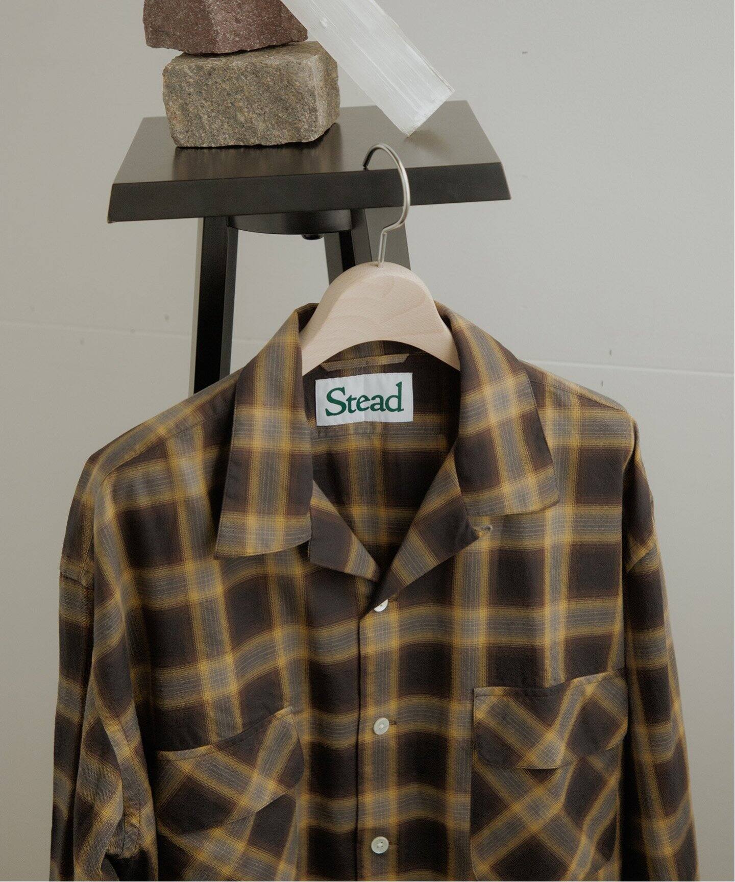 J.S.Homestead / Stead OMBRE OPEN SHIRT（シャツ／ブラウス 