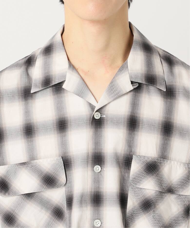 J.S.Homestead / Stead OMBRE OPEN SHIRT（シャツ／ブラウス 