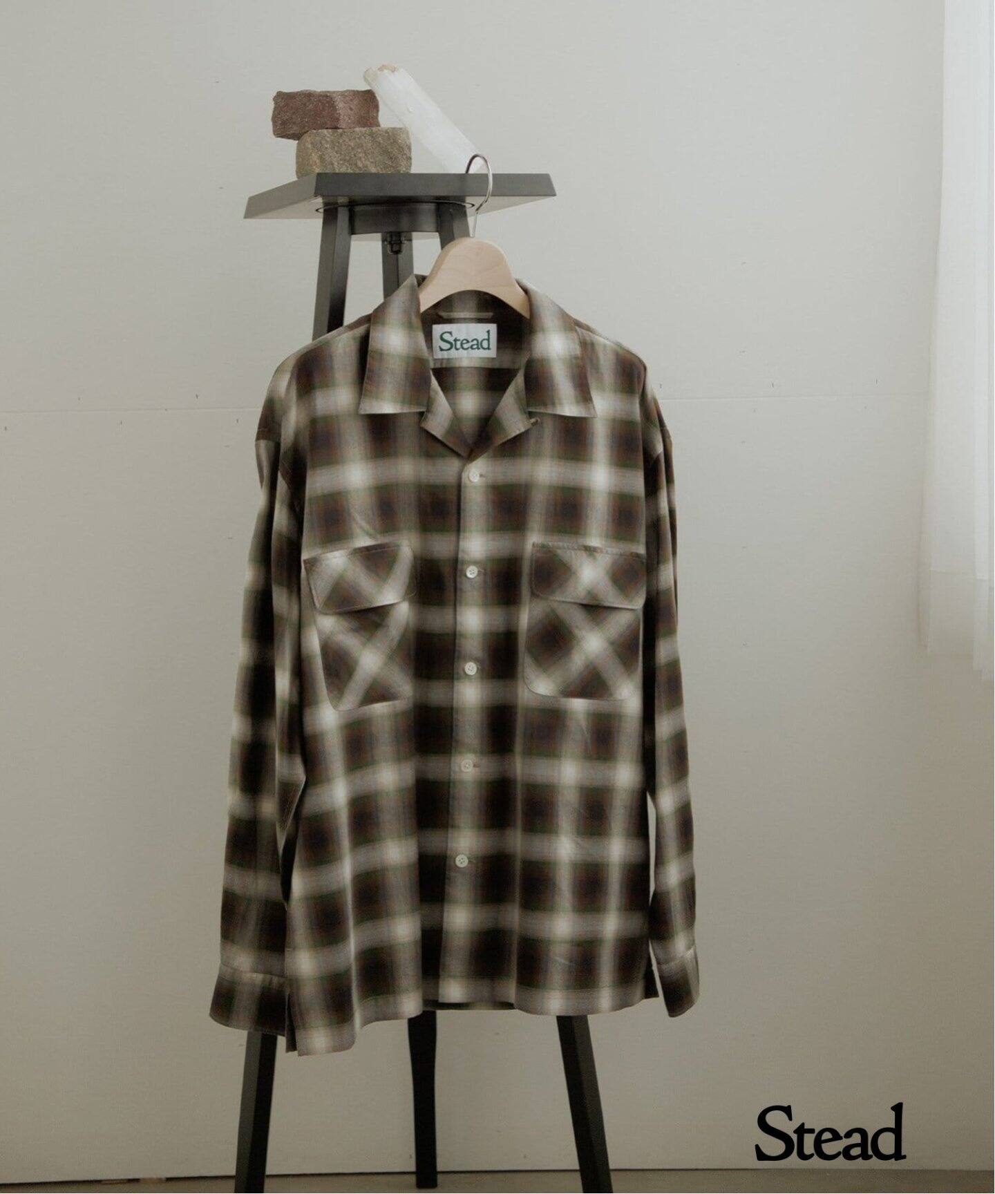 J.S.Homestead / Stead OMBRE OPEN SHIRT（シャツ／ブラウス 