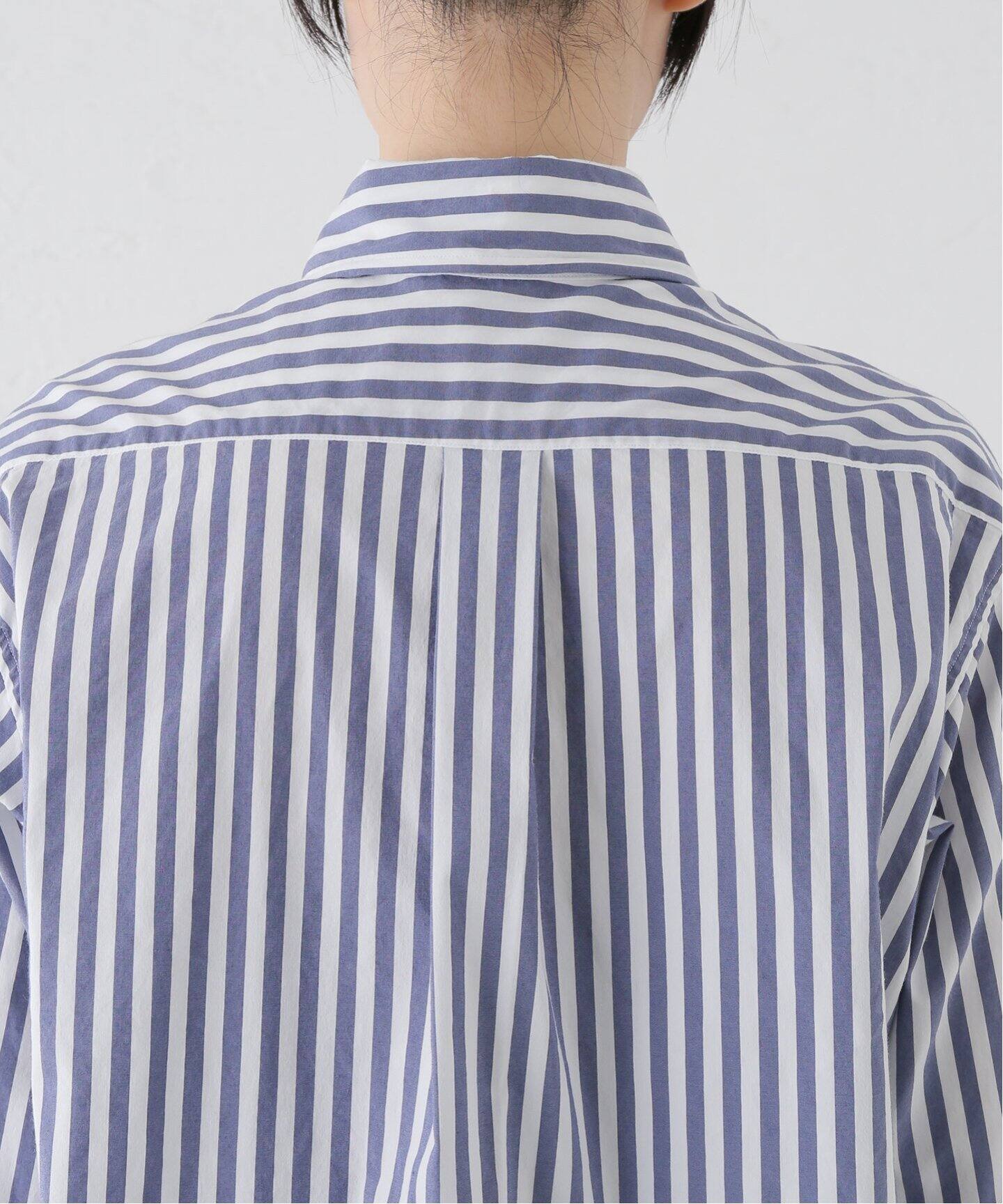 STRIPE ボタンダウン シャツ（シャツ／ブラウス）｜Deuxieme Classe  