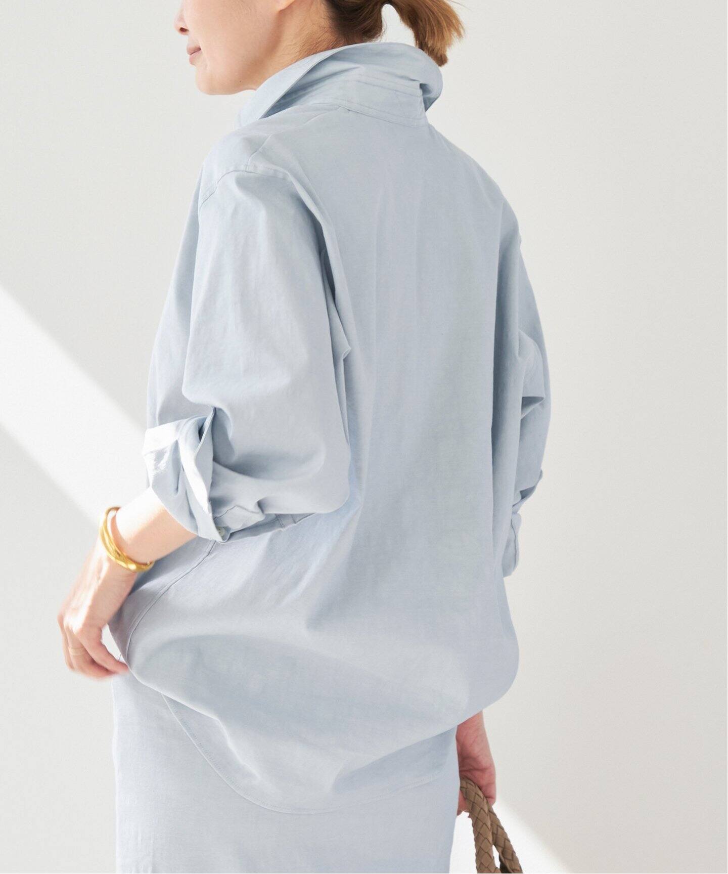 stretch twill シャツ（シャツ／ブラウス）｜Deuxieme Classe 
