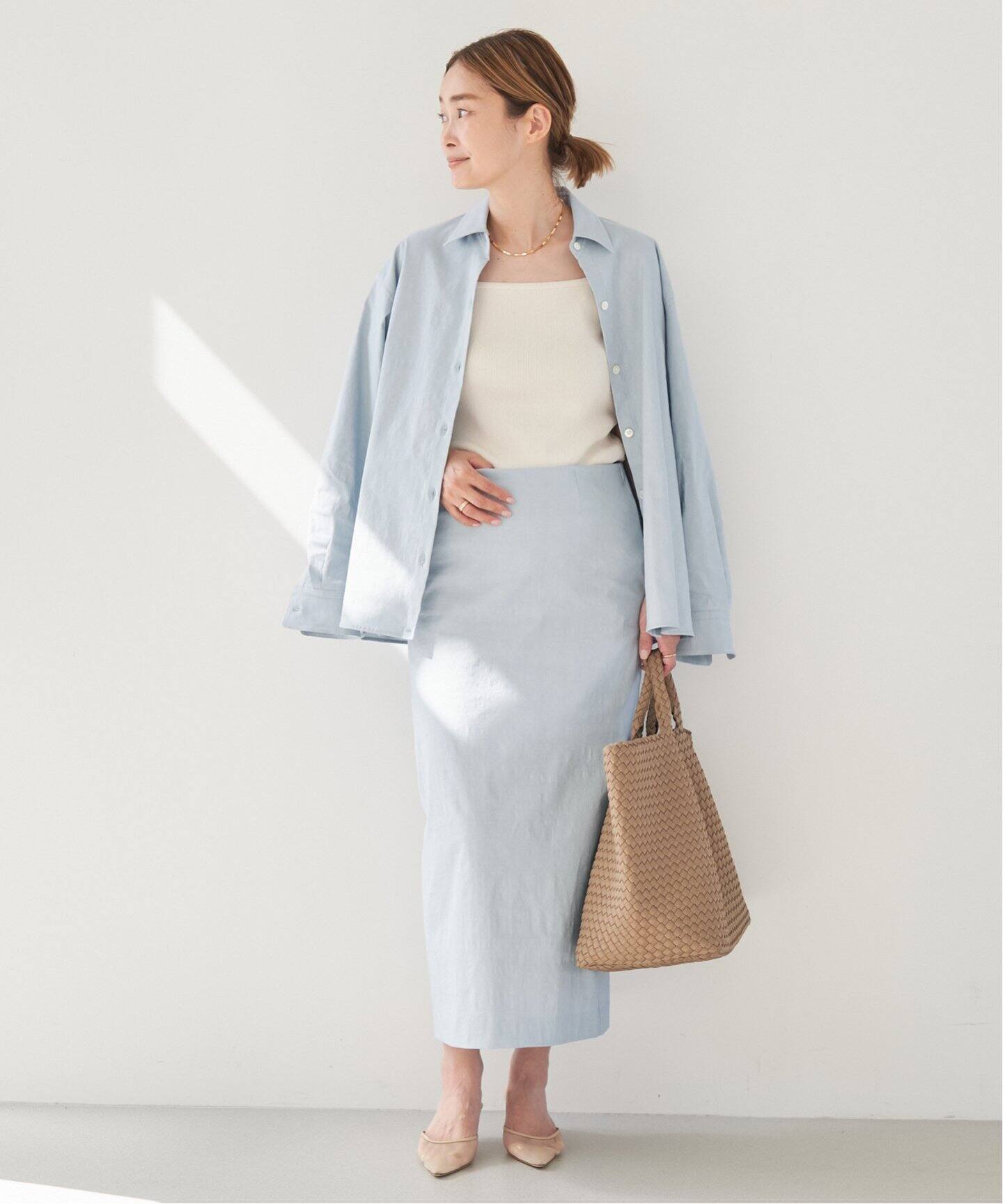 stretch twill シャツ（シャツ／ブラウス）｜Deuxieme Classe 