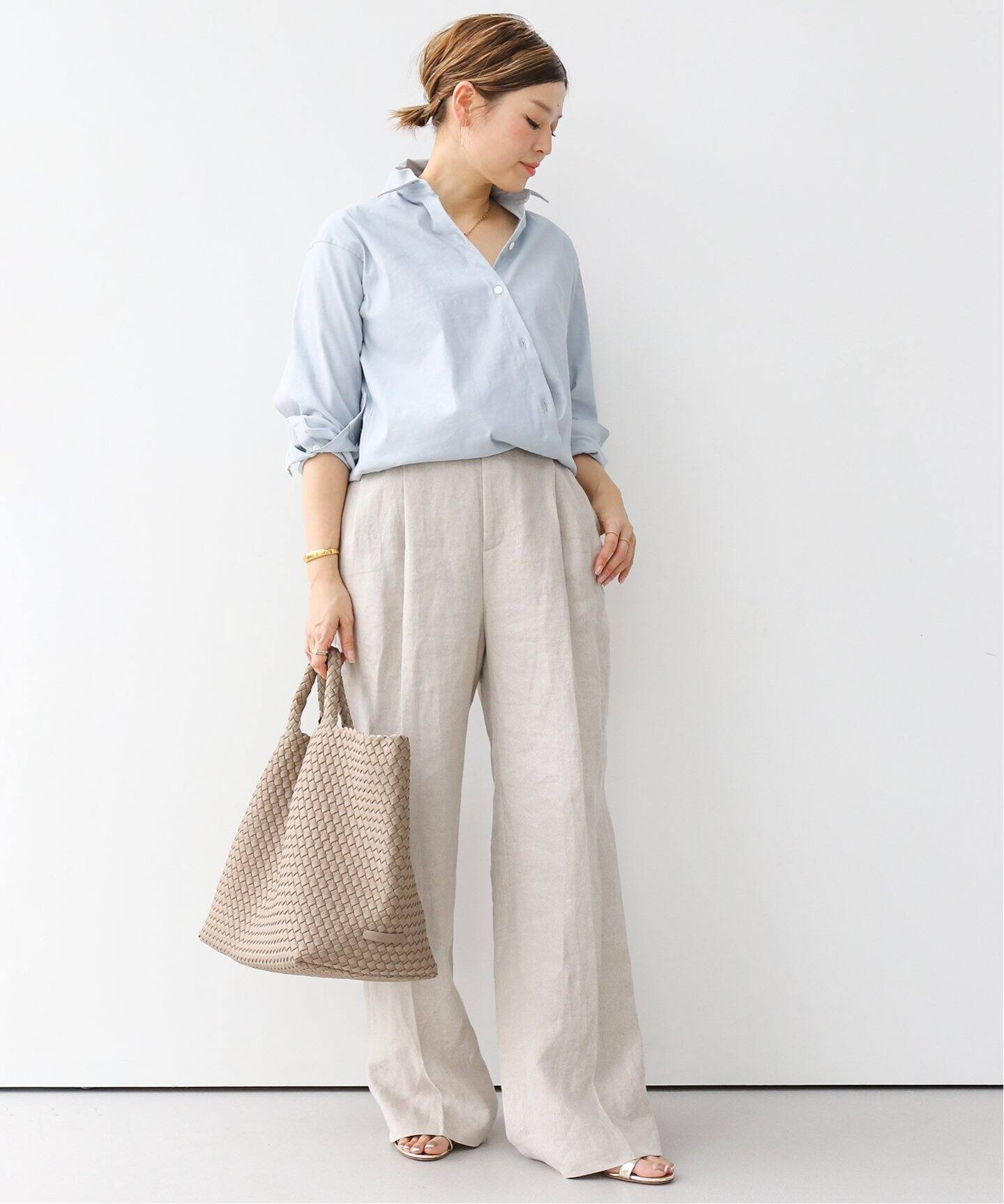 stretch twill シャツ（シャツ／ブラウス）｜Deuxieme Classe 