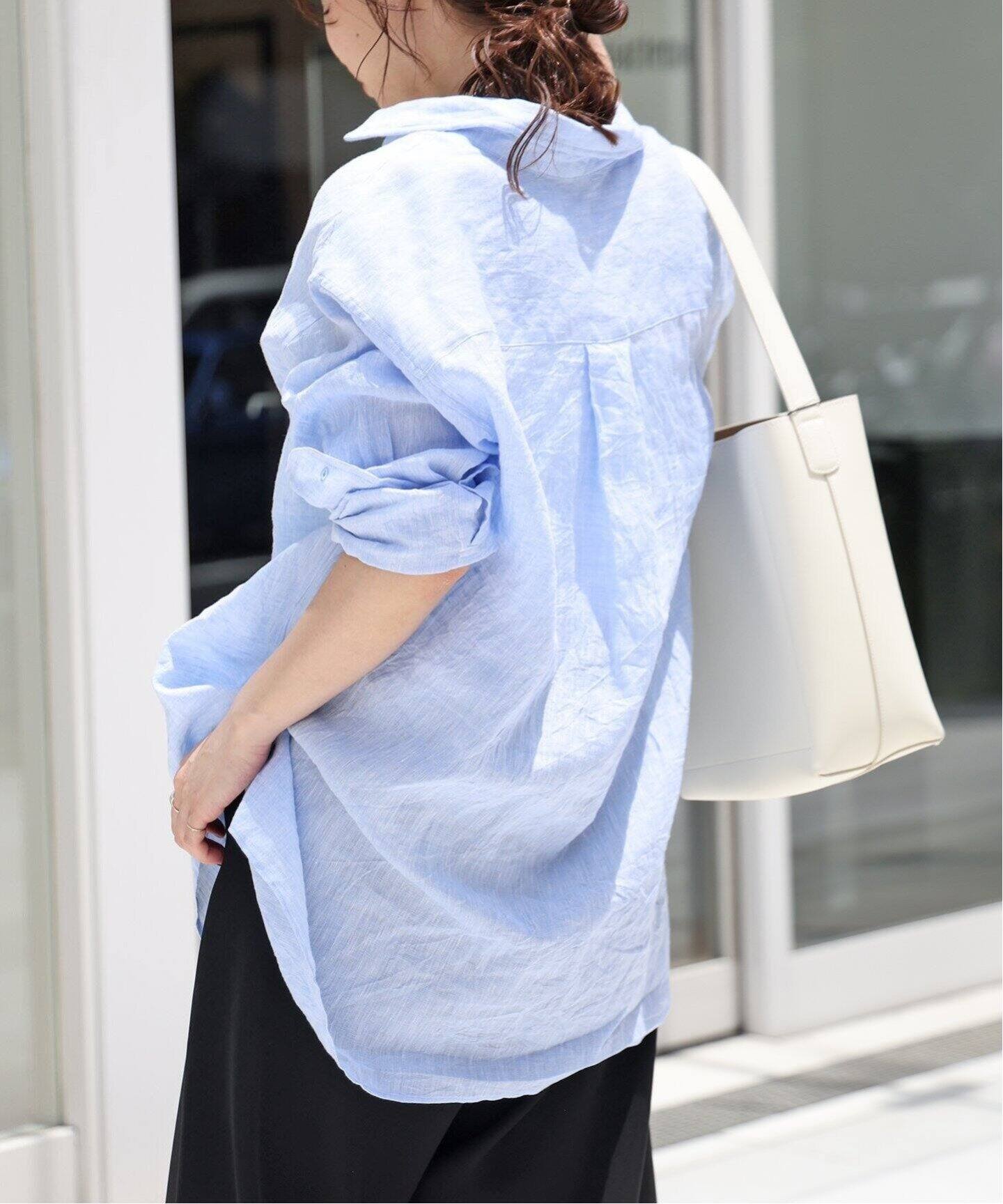 未使用☆ドゥーズィエムクラス｜定価3万 24SS リネンウォッシュ