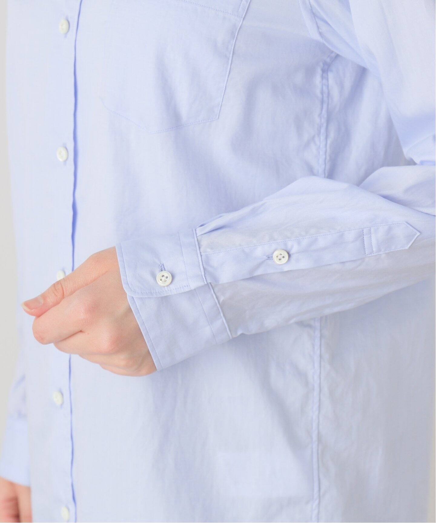 極美品 ドゥーズィエムクラス 23SS COTTONWASH シャツ 襟ワイヤー