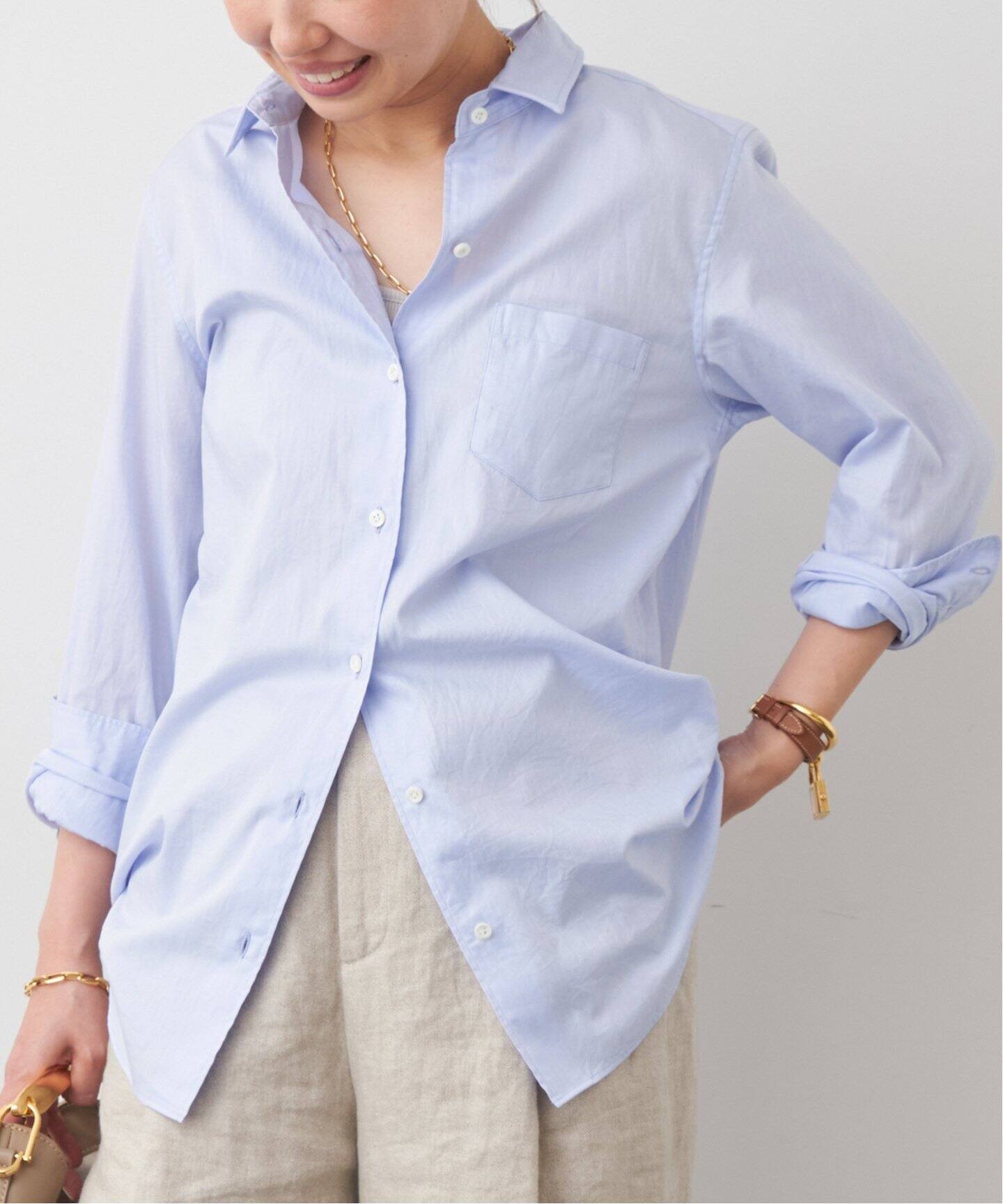 ワイヤーウォッシュシャツ（シャツ／ブラウス）｜Deuxieme Classe  