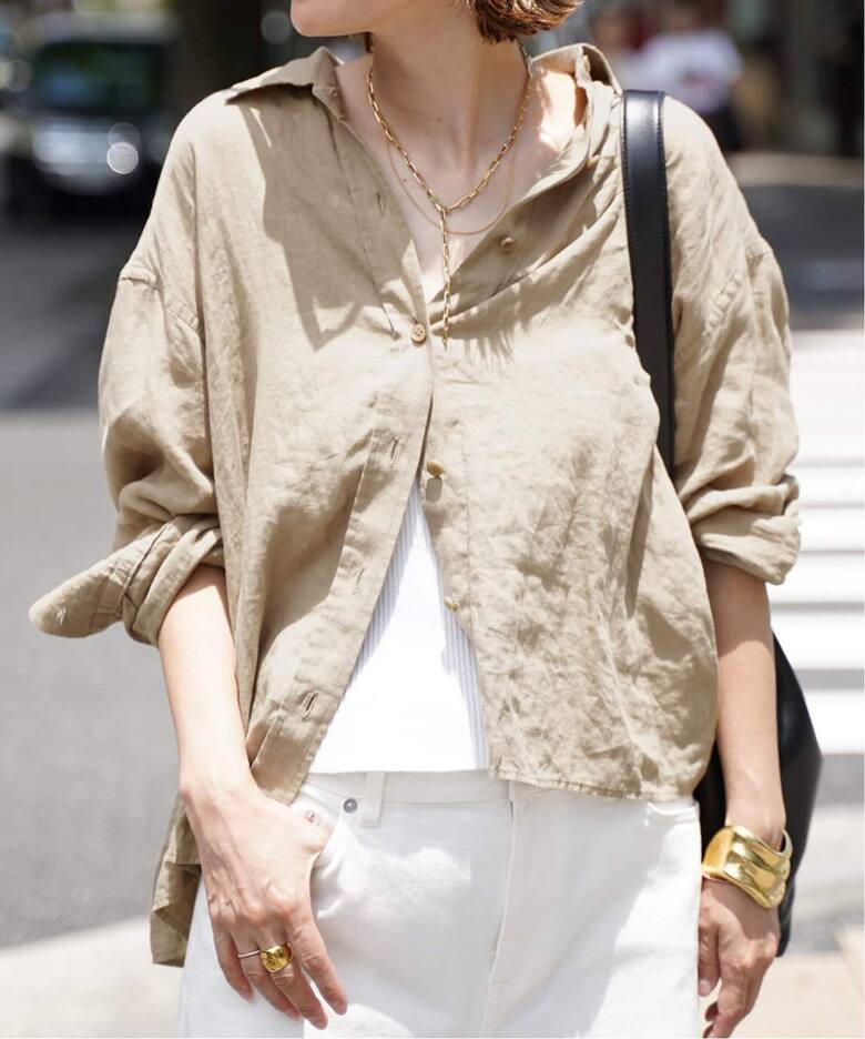 Linen シャツ（シャツ／ブラウス）｜Deuxieme Classe（ドゥーズィエム  