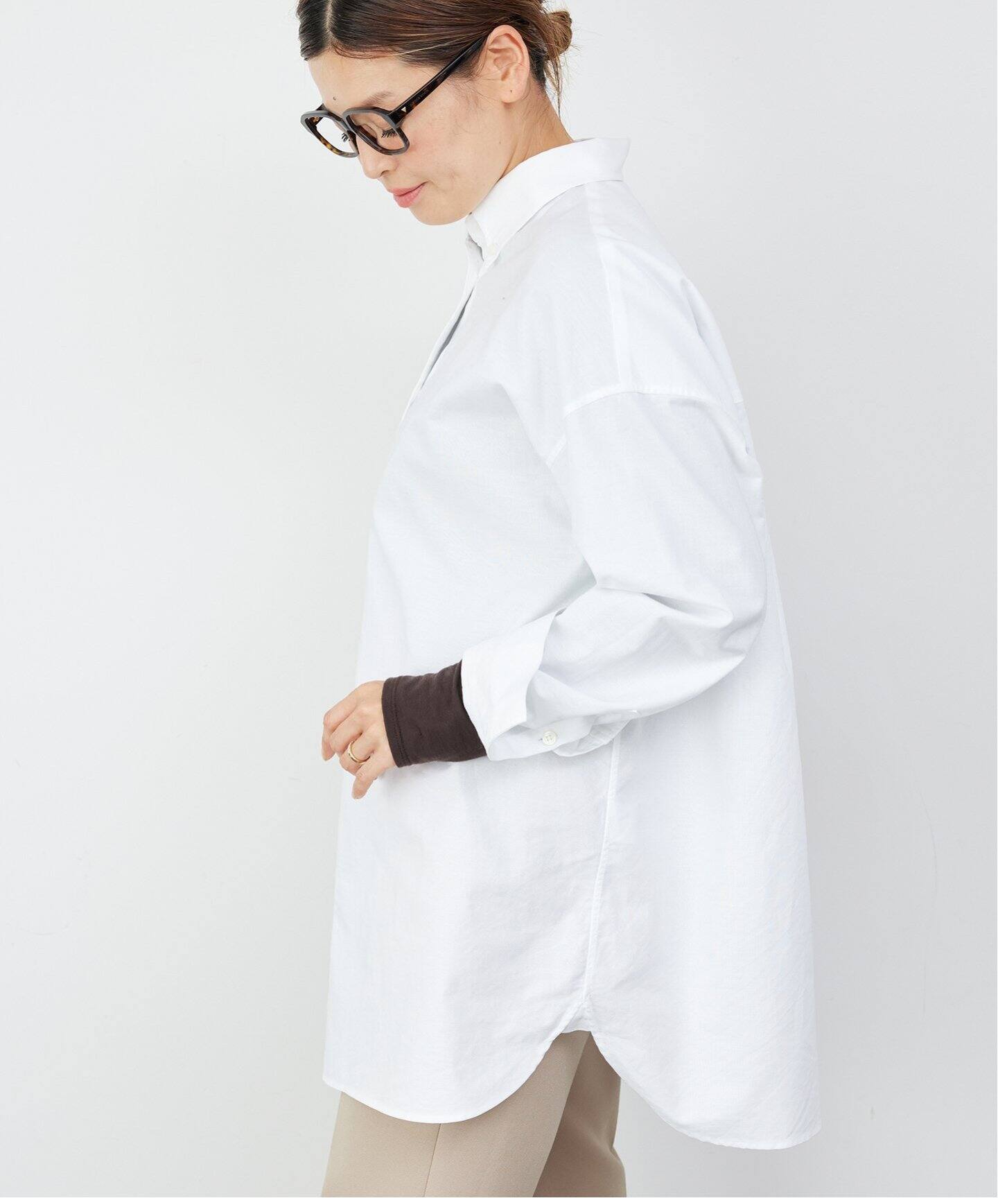 Oversized Oxford シャツ（シャツ／ブラウス）｜Deuxieme Classe  