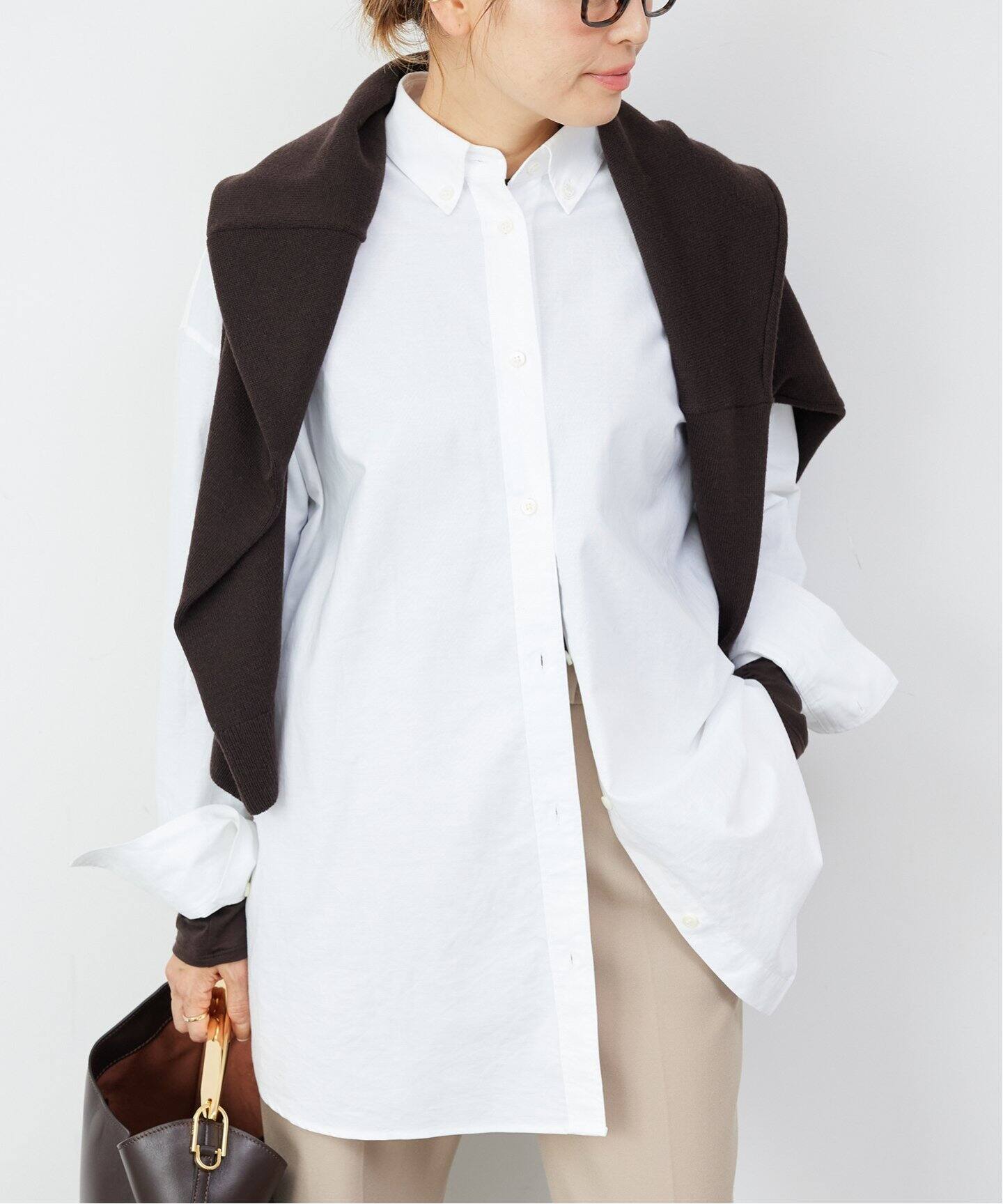 Oversized Oxford シャツ（シャツ／ブラウス）｜Deuxieme Classe  