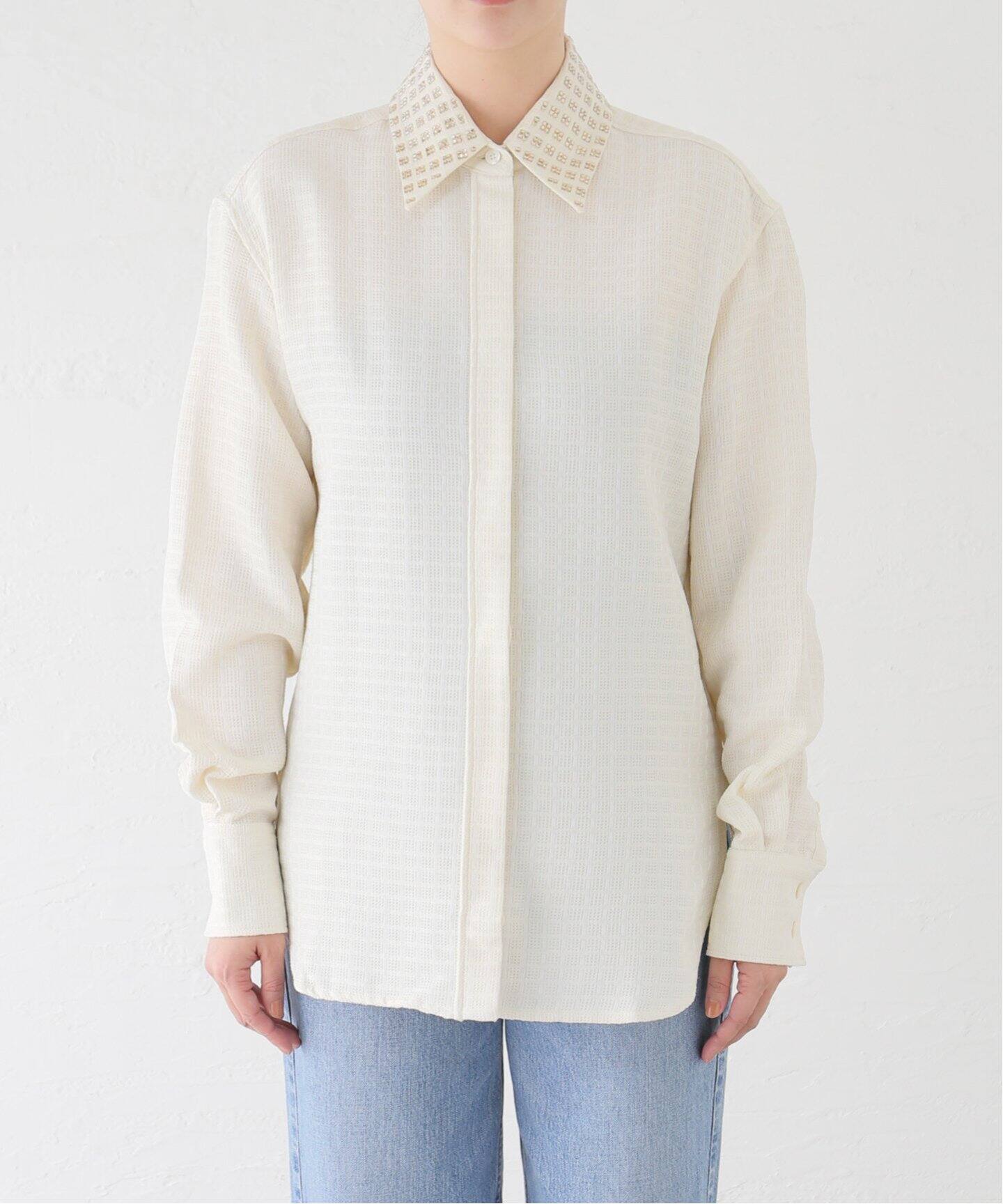 GOLDEN GOOSE / ゴールデングース】REGULAR SHIRT 3D CHECK COT  