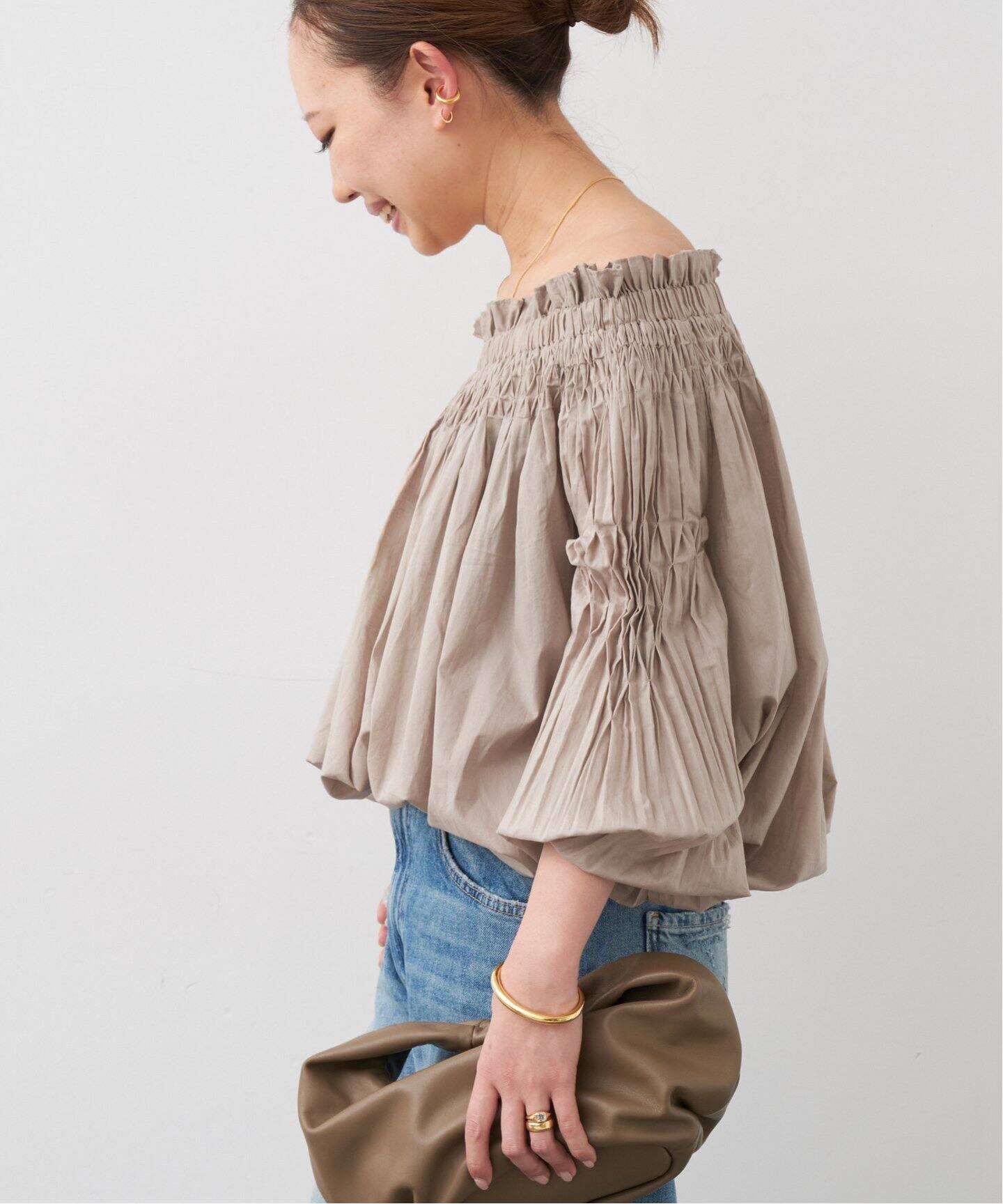 Marlette/マーレット】 AMIEL OFF-SHOULDER ブラウス（シャツ 