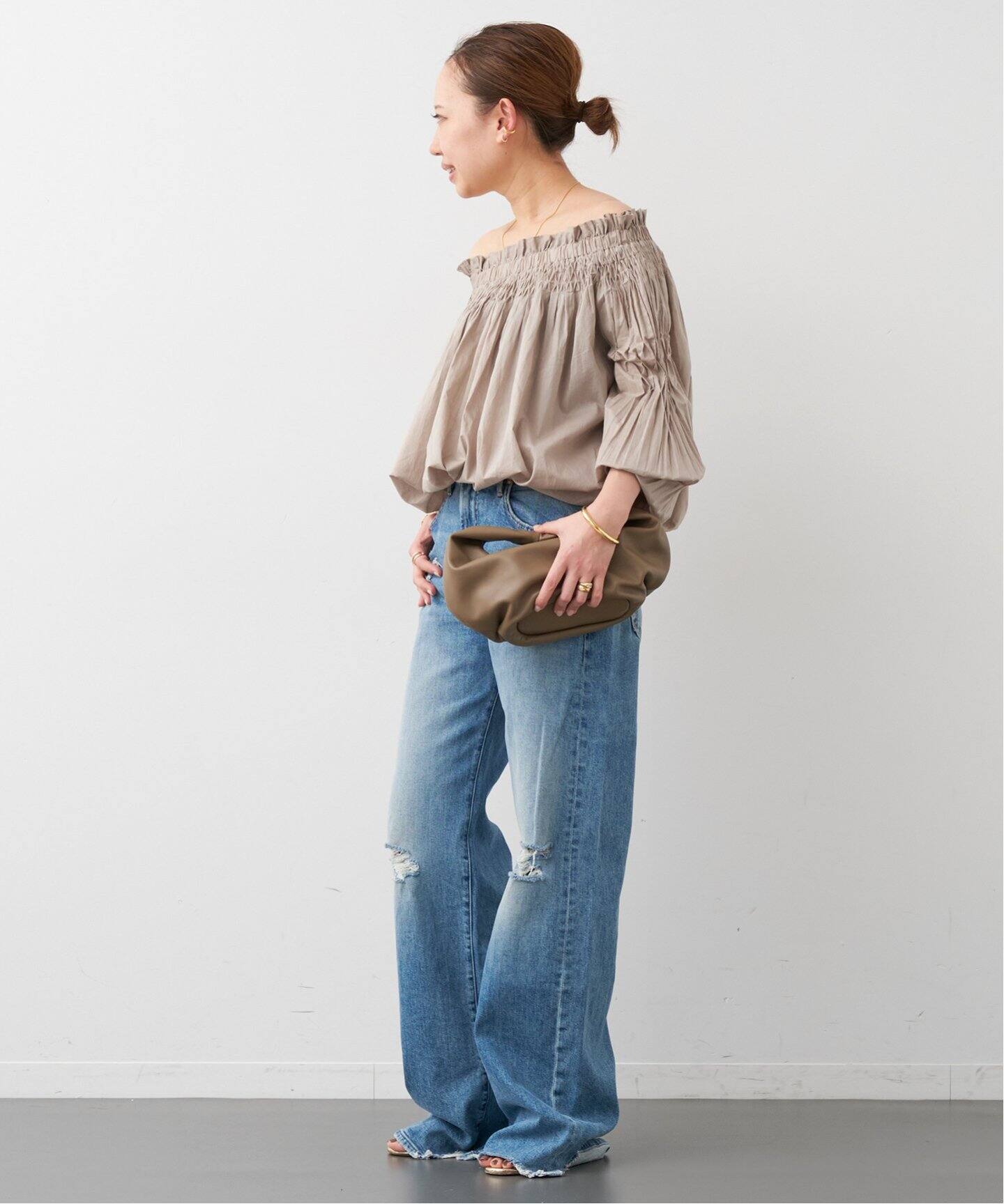Marlette/マーレット】 AMIEL OFF-SHOULDER ブラウス（シャツ 