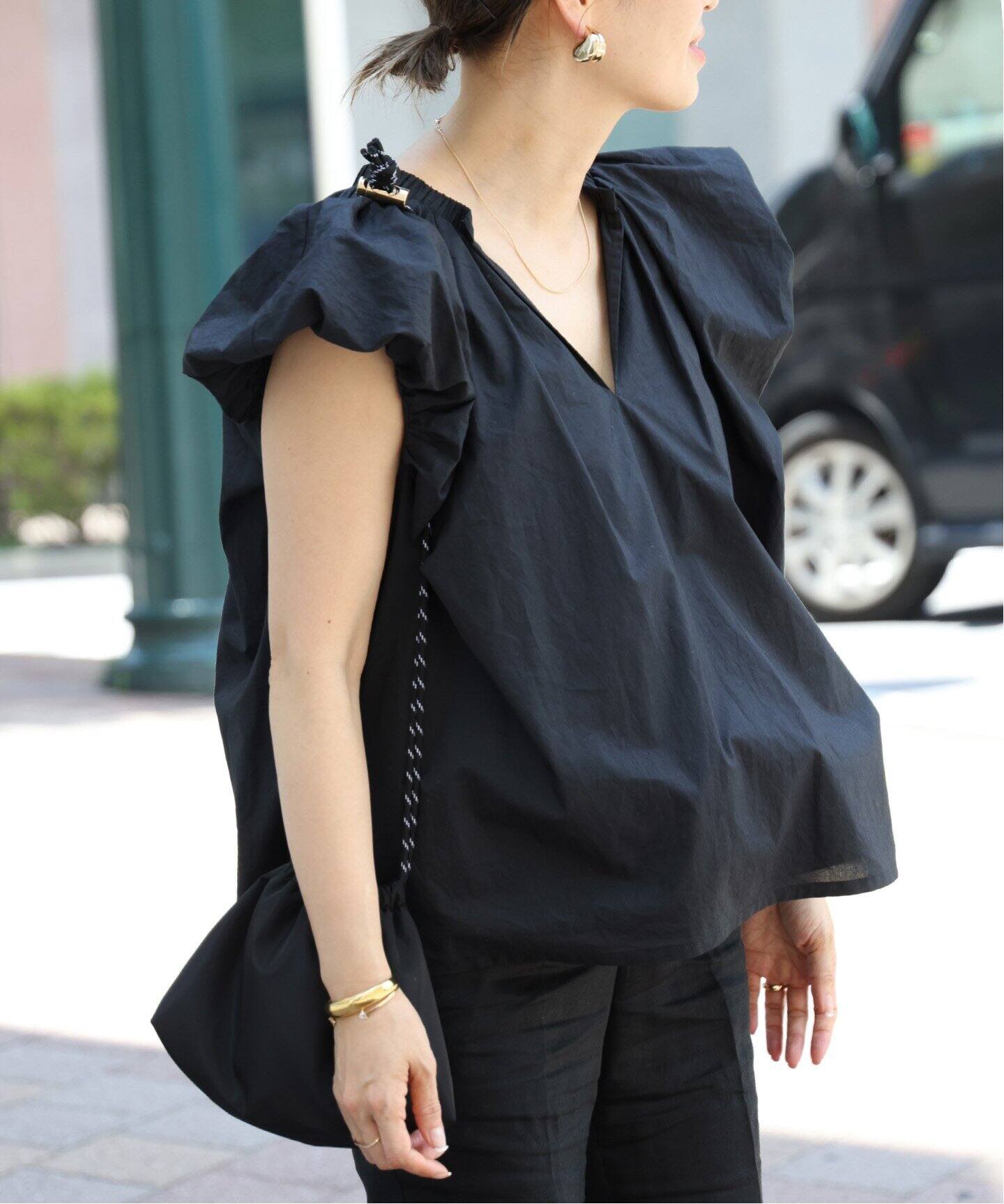 CELERI/セルリ】 COTTON PUFF ブラウス（シャツ／ブラウス）｜Deuxieme  