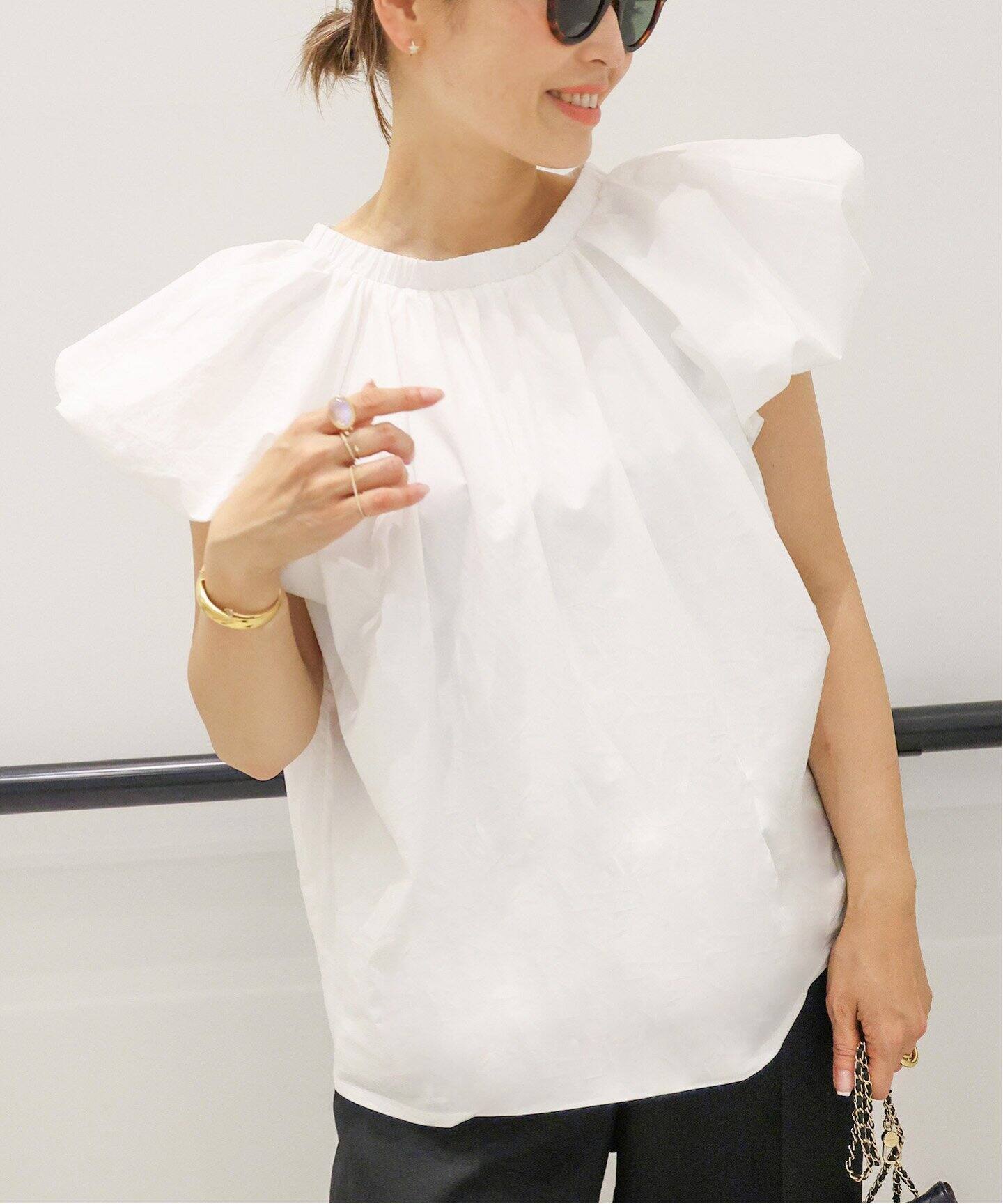 CELERI/セルリ】 COTTON PUFF ブラウス（シャツ／ブラウス）｜Deuxieme  
