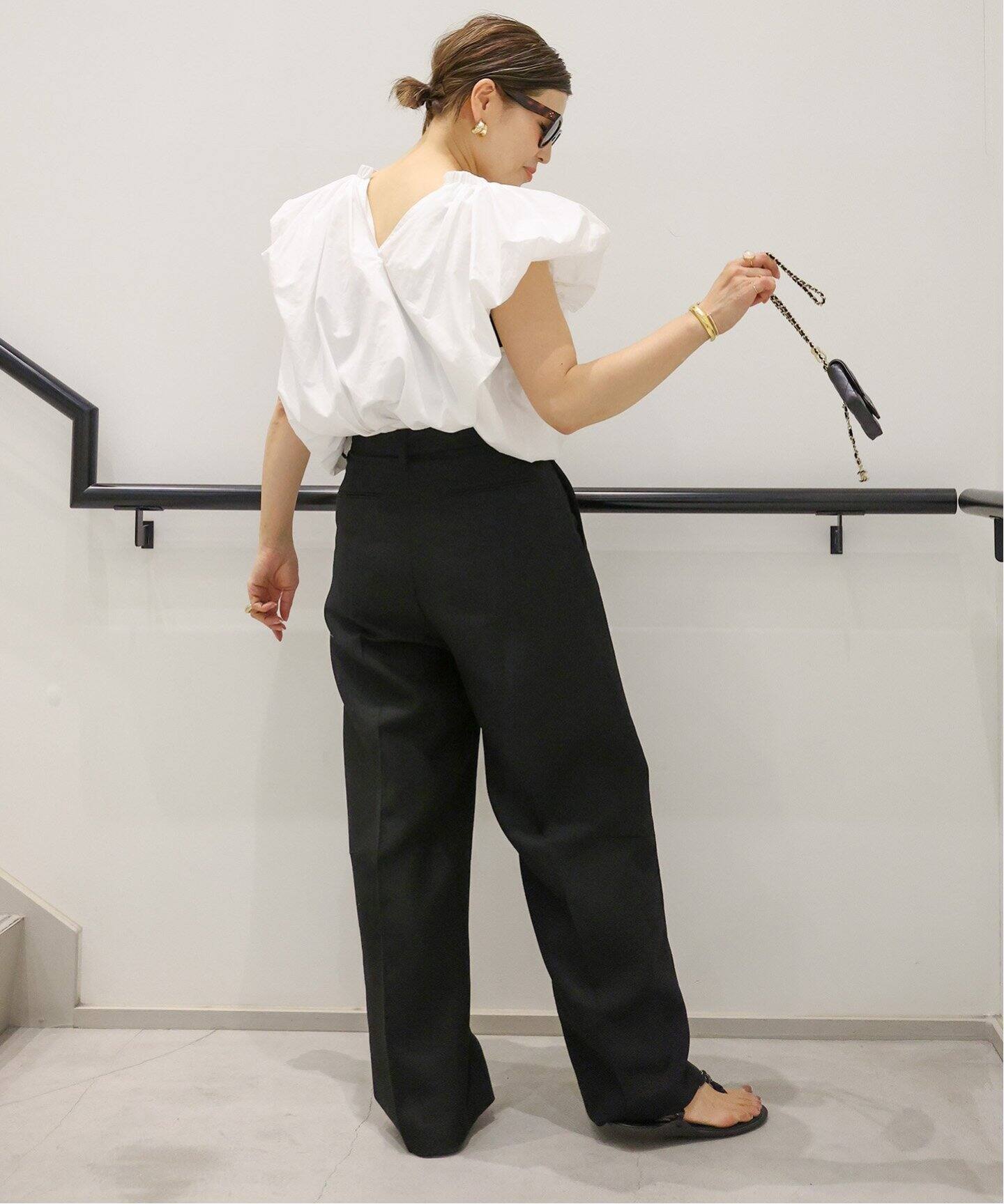 CELERI/セルリ】 COTTON PUFF ブラウス（シャツ／ブラウス）｜Deuxieme  