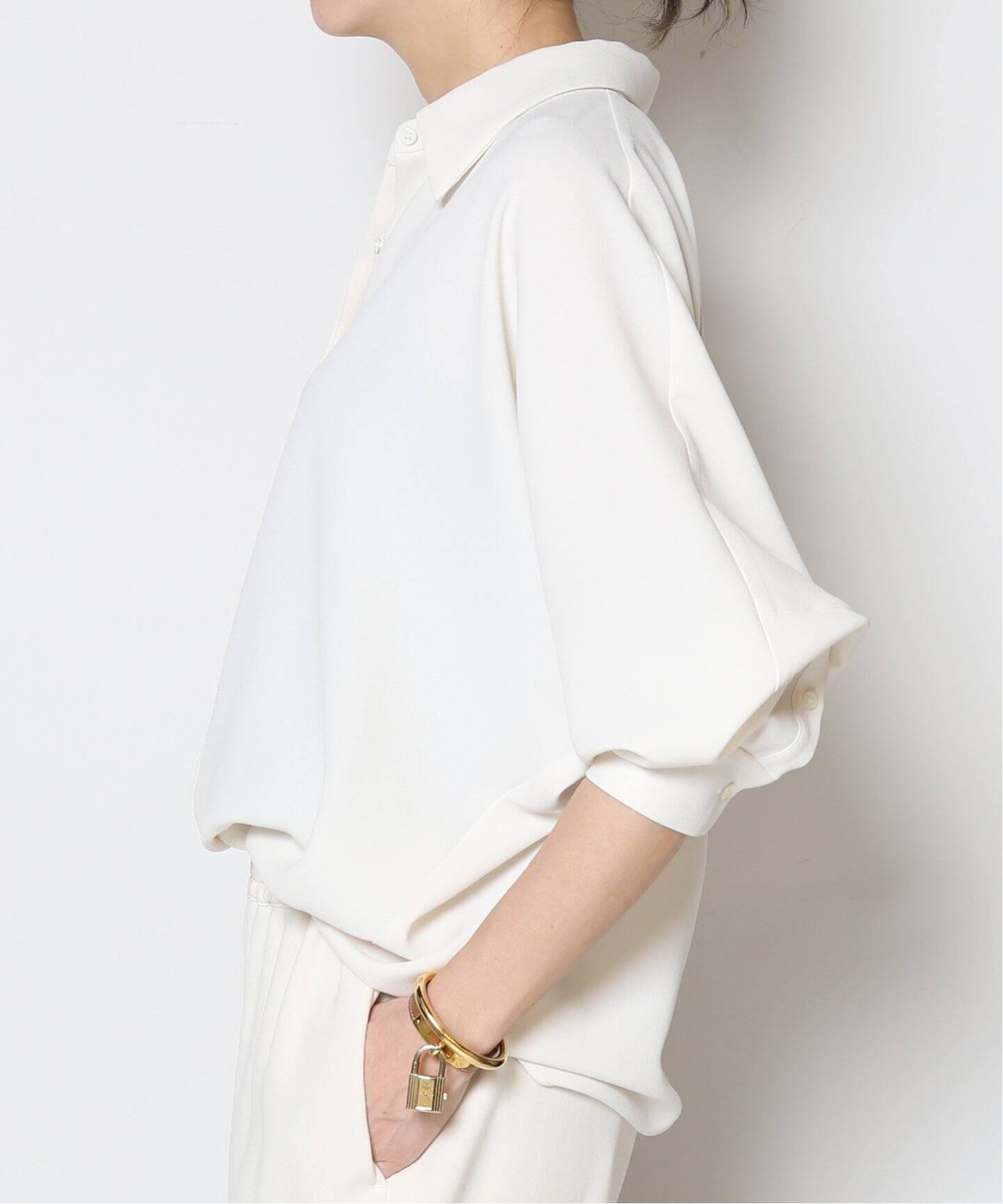 Dolman sleeve シャツ（NATURAL）（シャツ／ブラウス）｜MUSE de 
