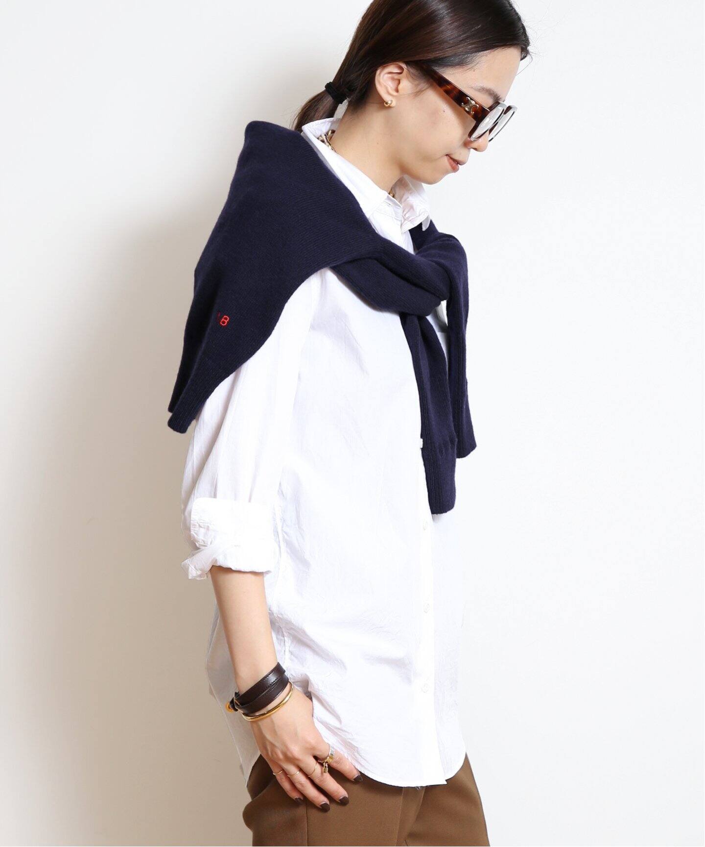 追加 ワイヤーウォッシュシャツ（シャツ／ブラウス）｜MUSE de  