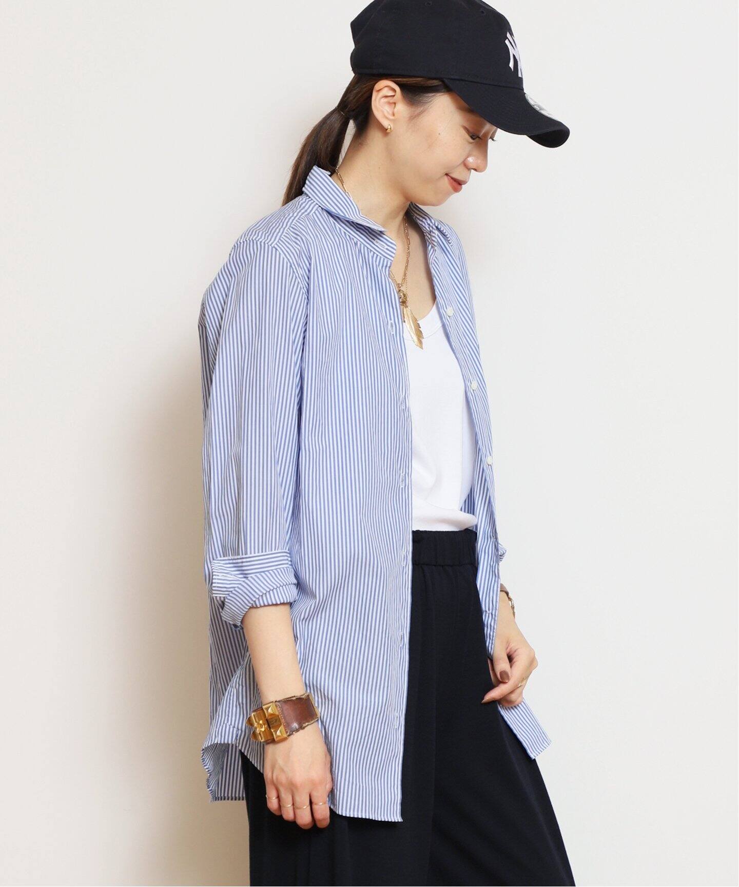 追加 ワイヤーウォッシュシャツ（シャツ／ブラウス）｜MUSE de  