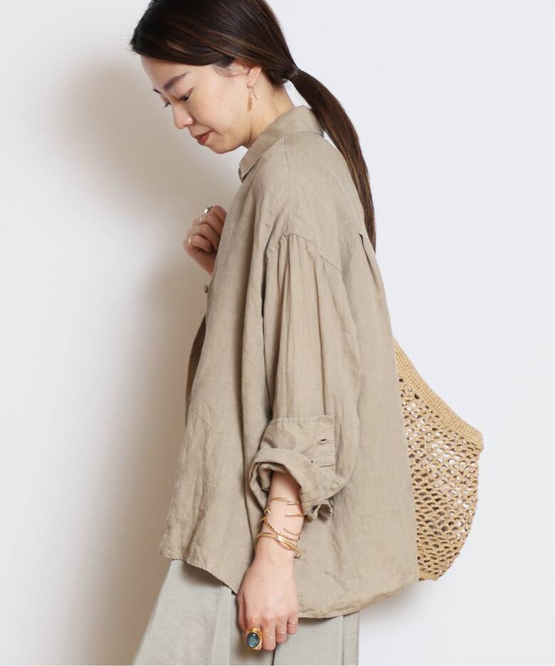 Linen シャツ（シャツ／ブラウス）｜MUSE de Deuxieme Classe 