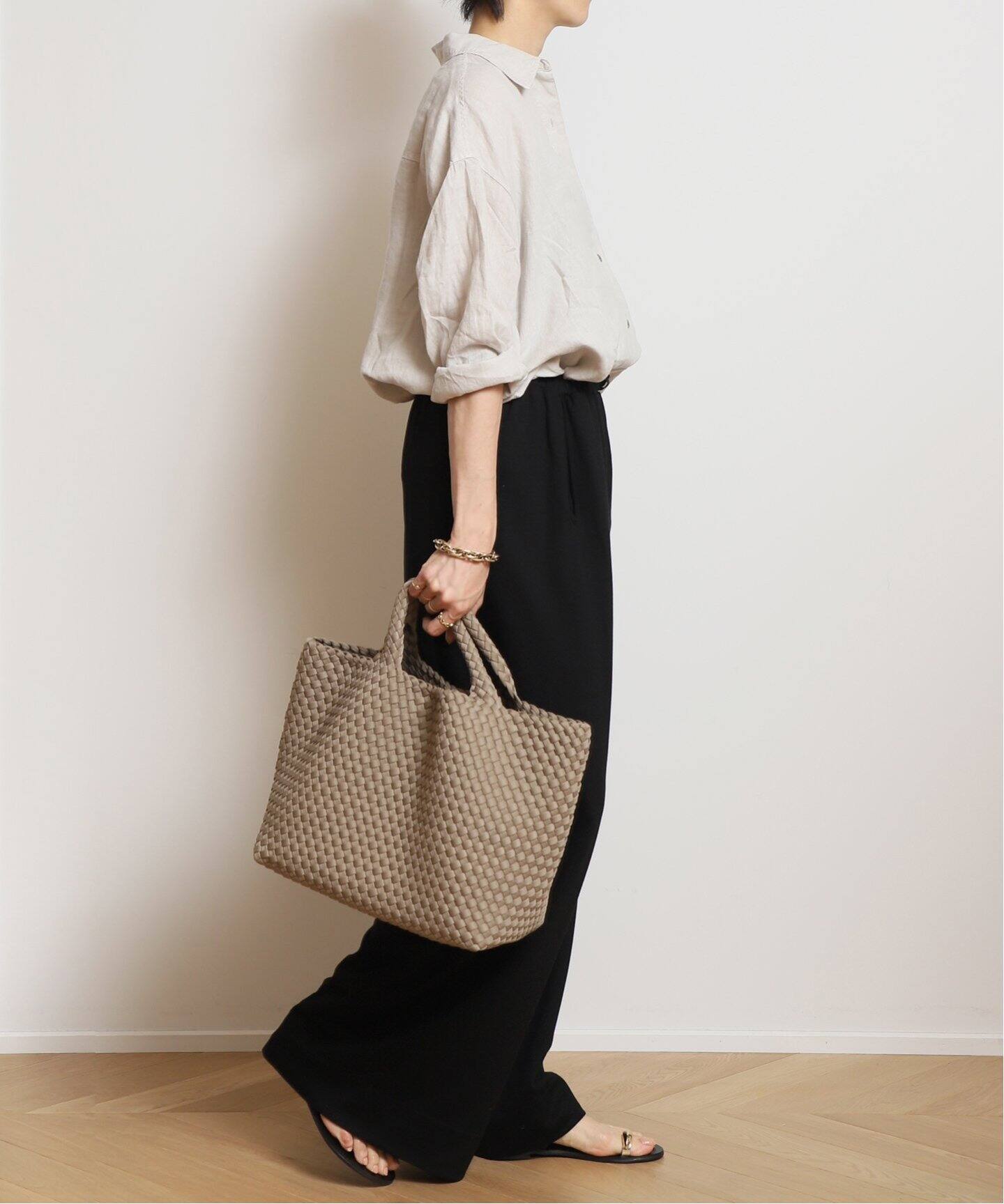 JAMES PERSE/ジェームス パース】 LINEN OVERSIZED シャツ（シャツ 