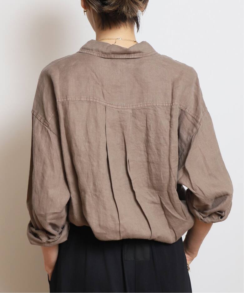 JAMES PERSE/ジェームス パース】 LINEN OVERSIZED シャツ（シャツ 