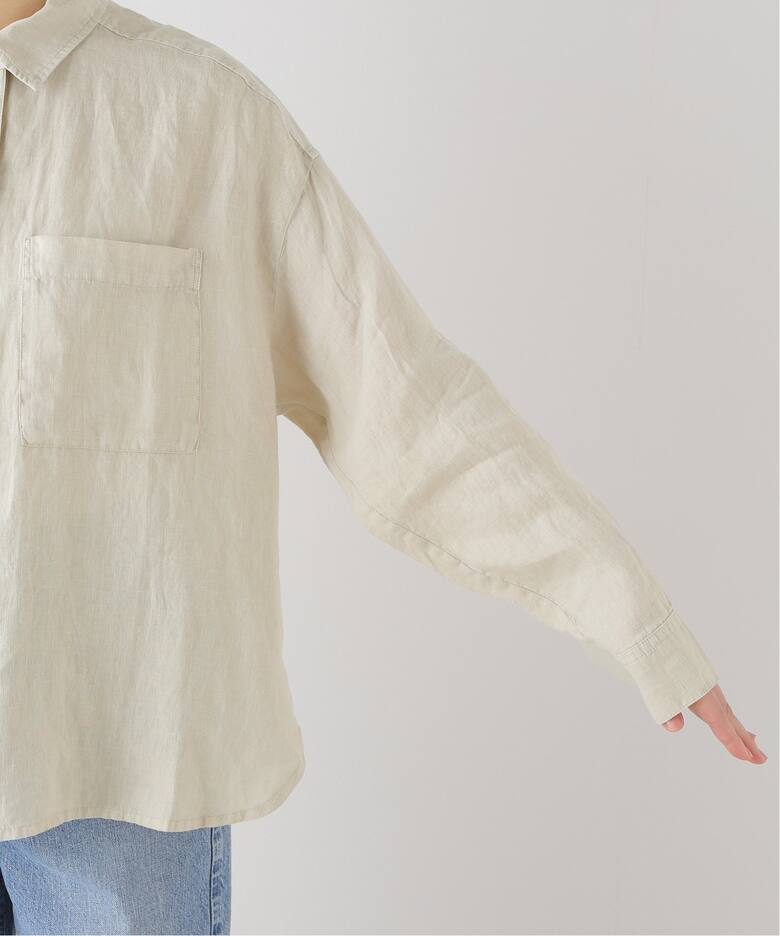 JAMES PERSE/ジェームス パース】 LINEN OVERSIZED シャツ（シャツ 